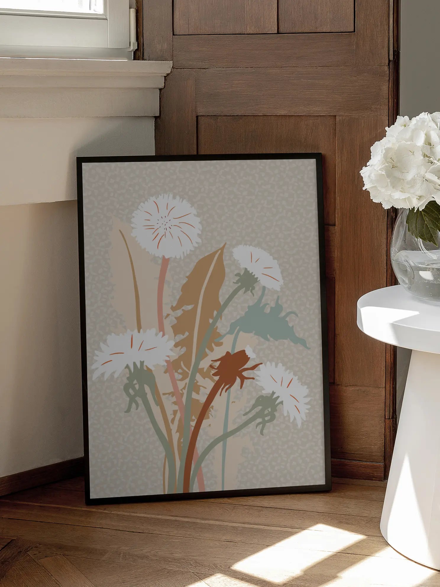 Potted Dandelion Poster