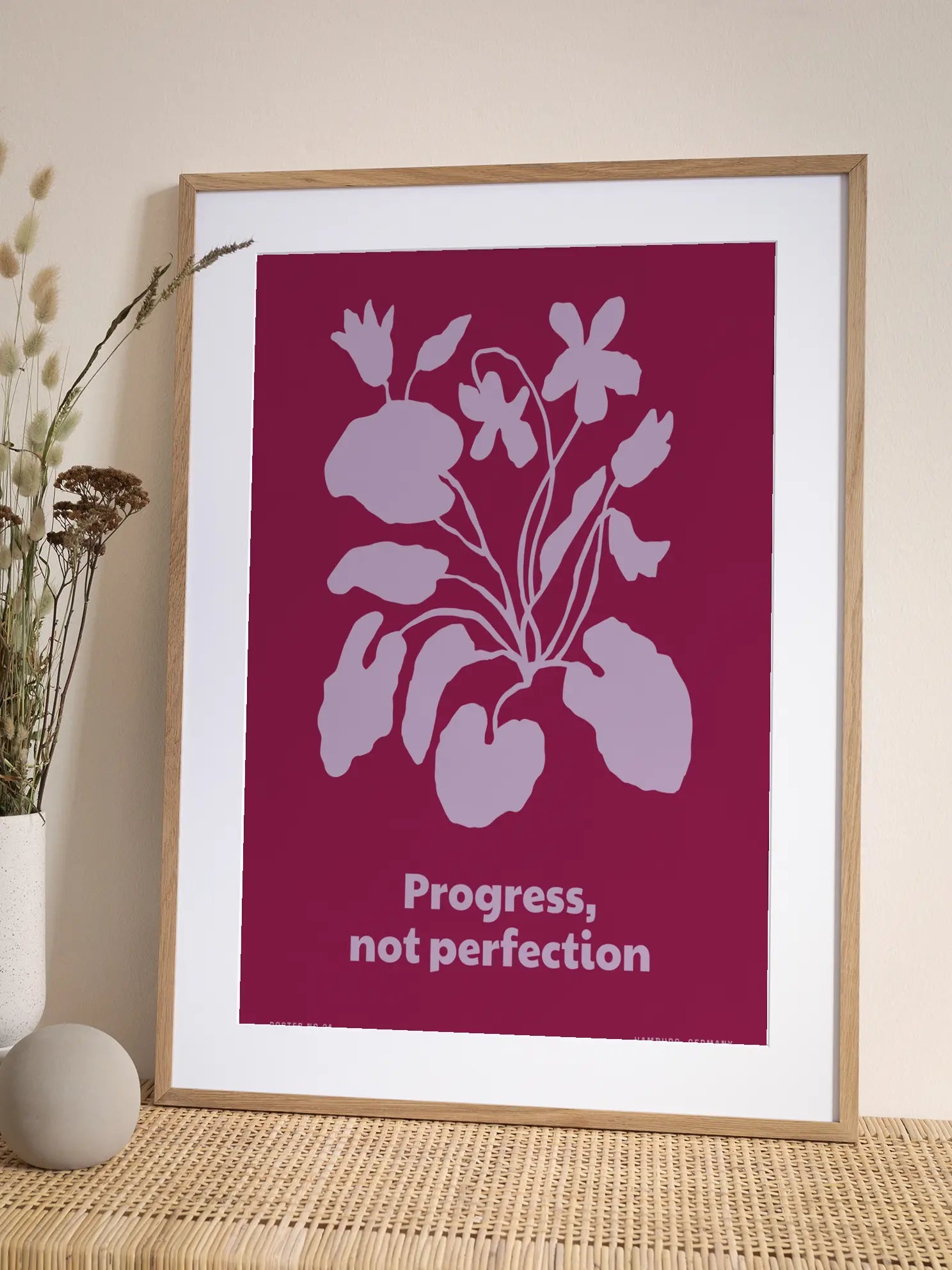 Progress, Not Perfection Poster