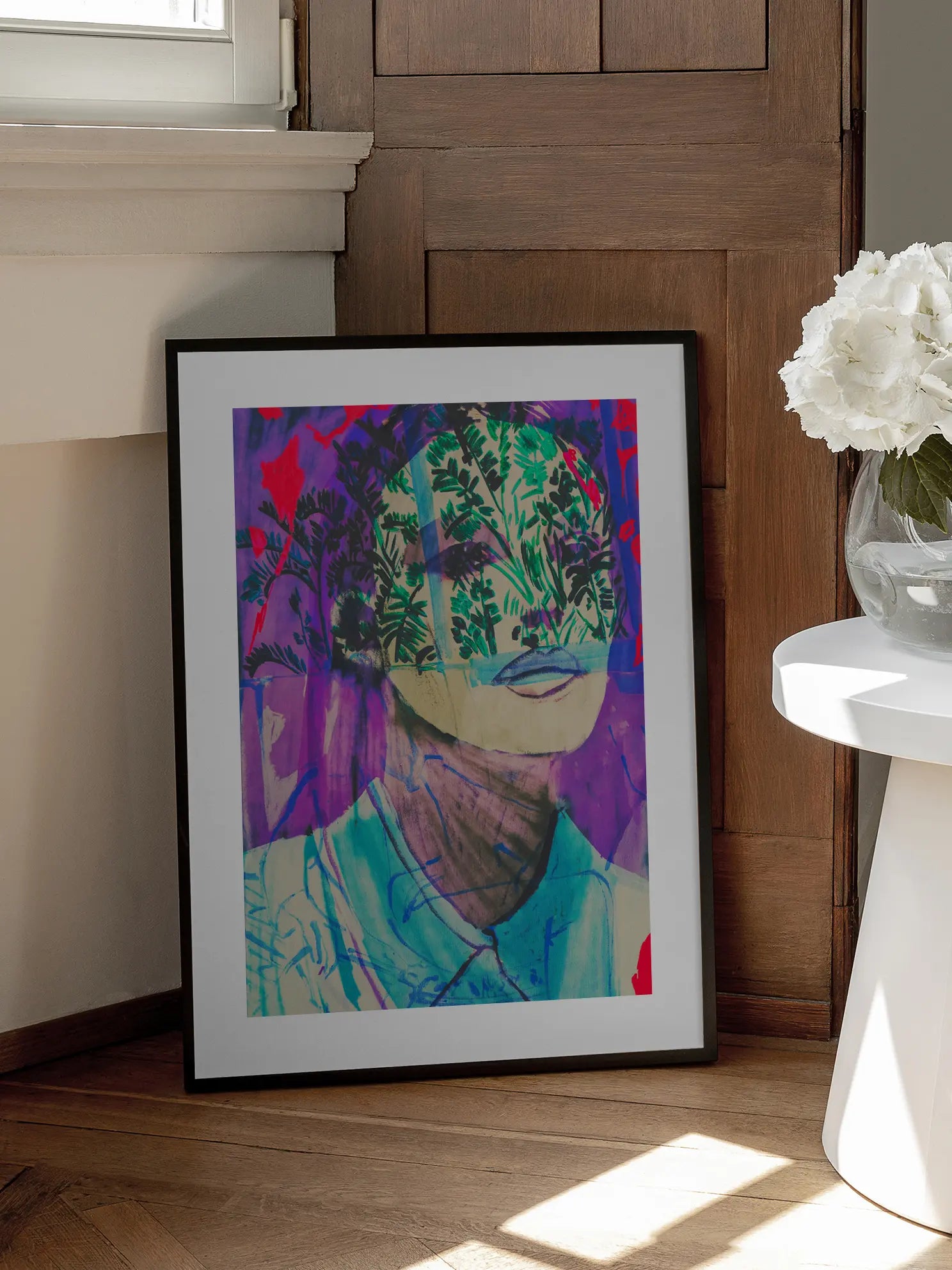 Purple Botanical Poster