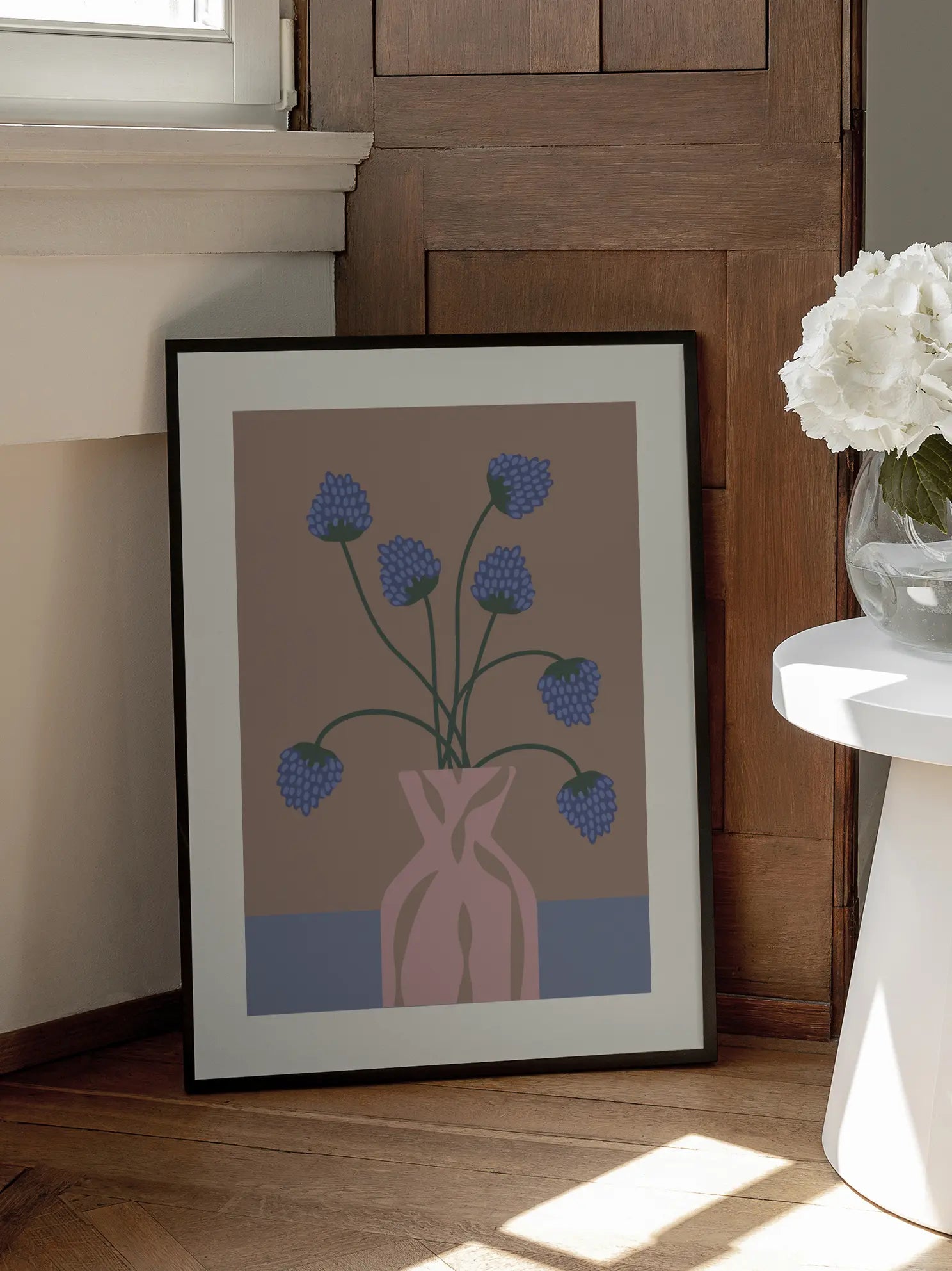 Purple Bunch Poster