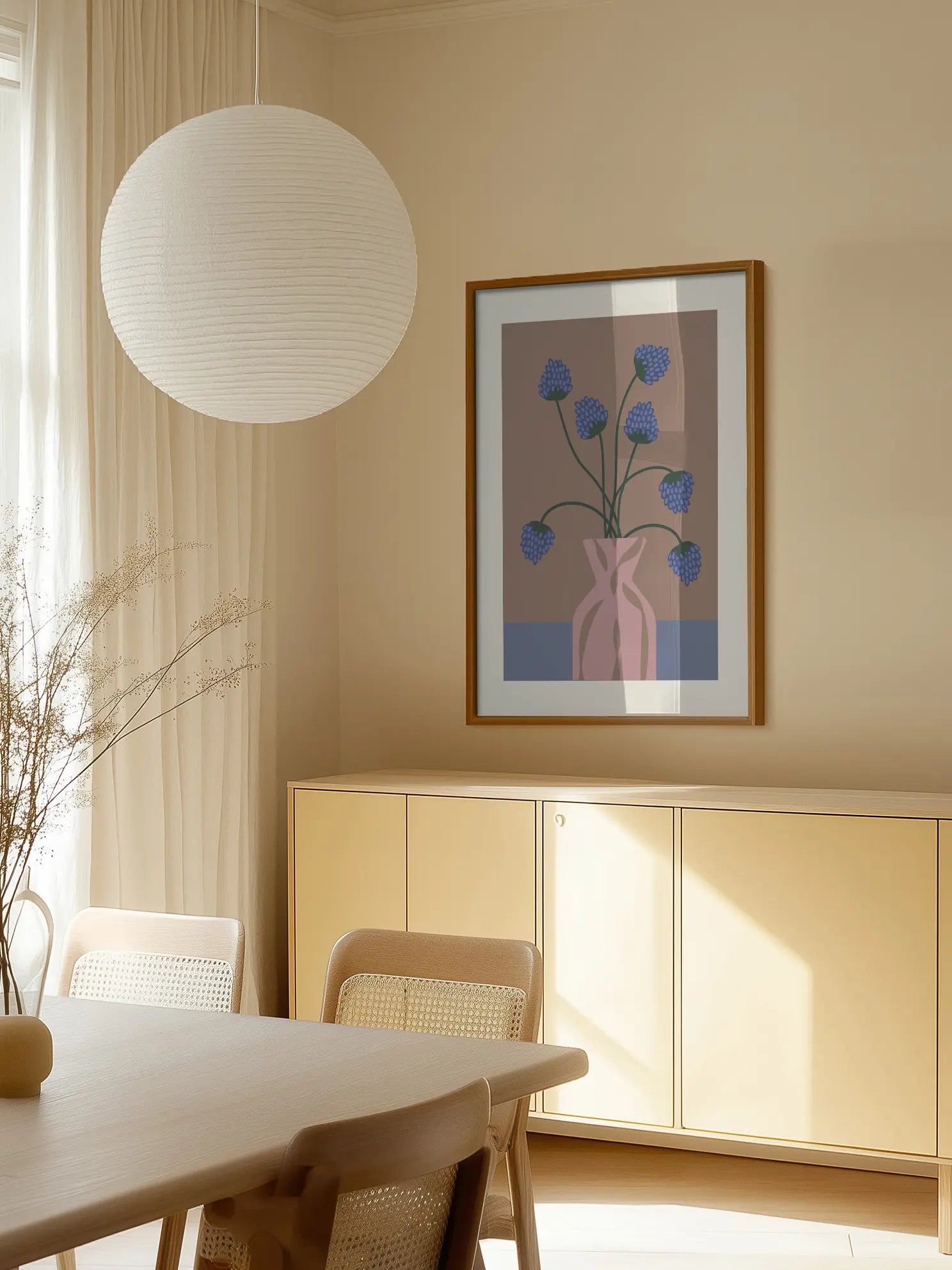 Purple Bunch Poster