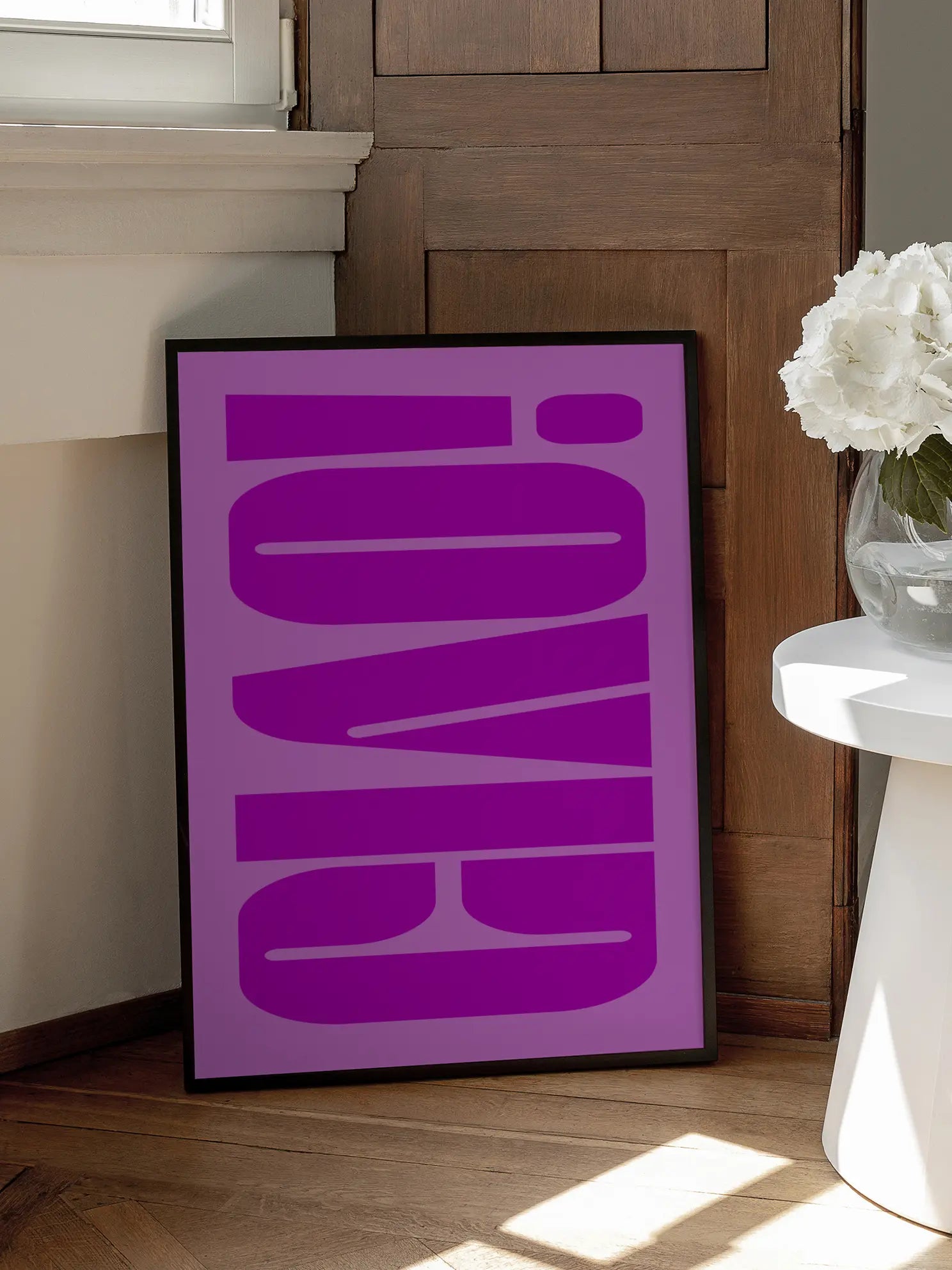 Purple Ciao Poster
