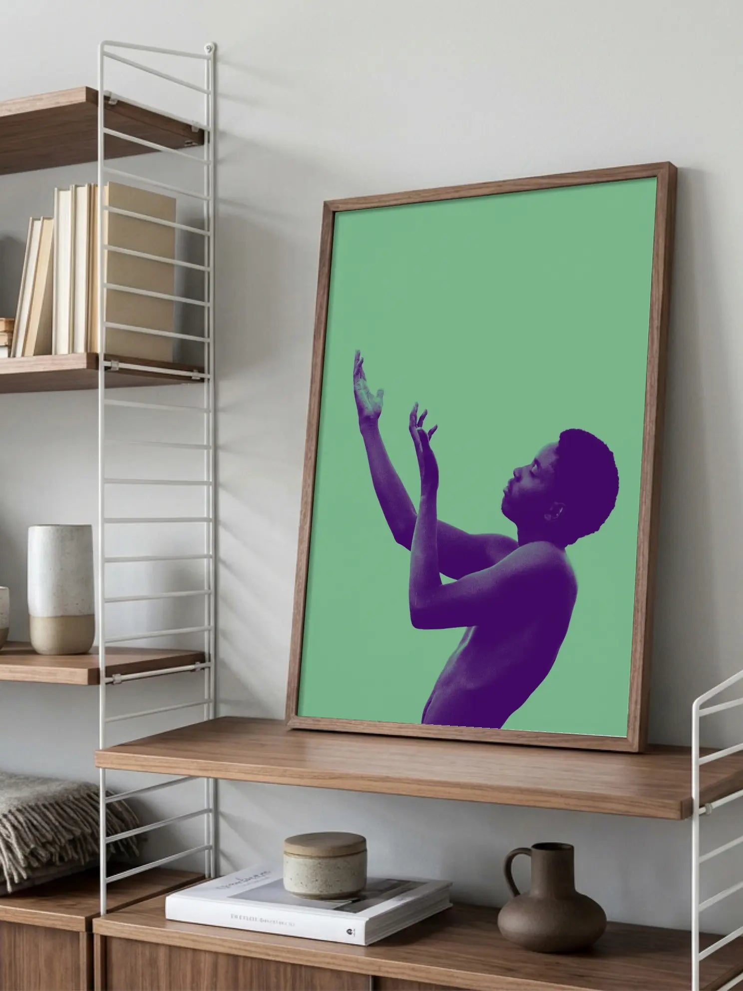 Purple Dancer Poster