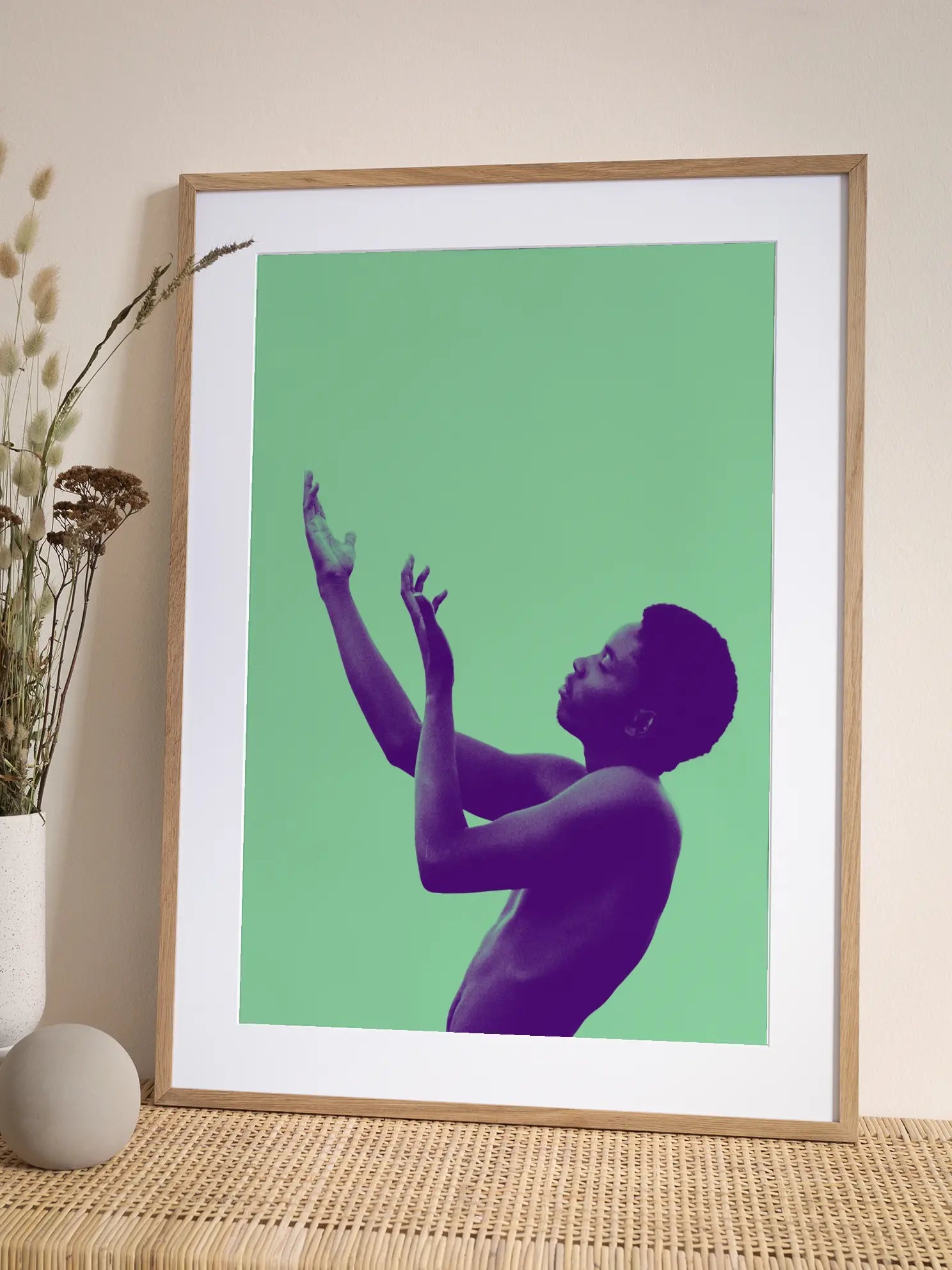 Purple Dancer Poster