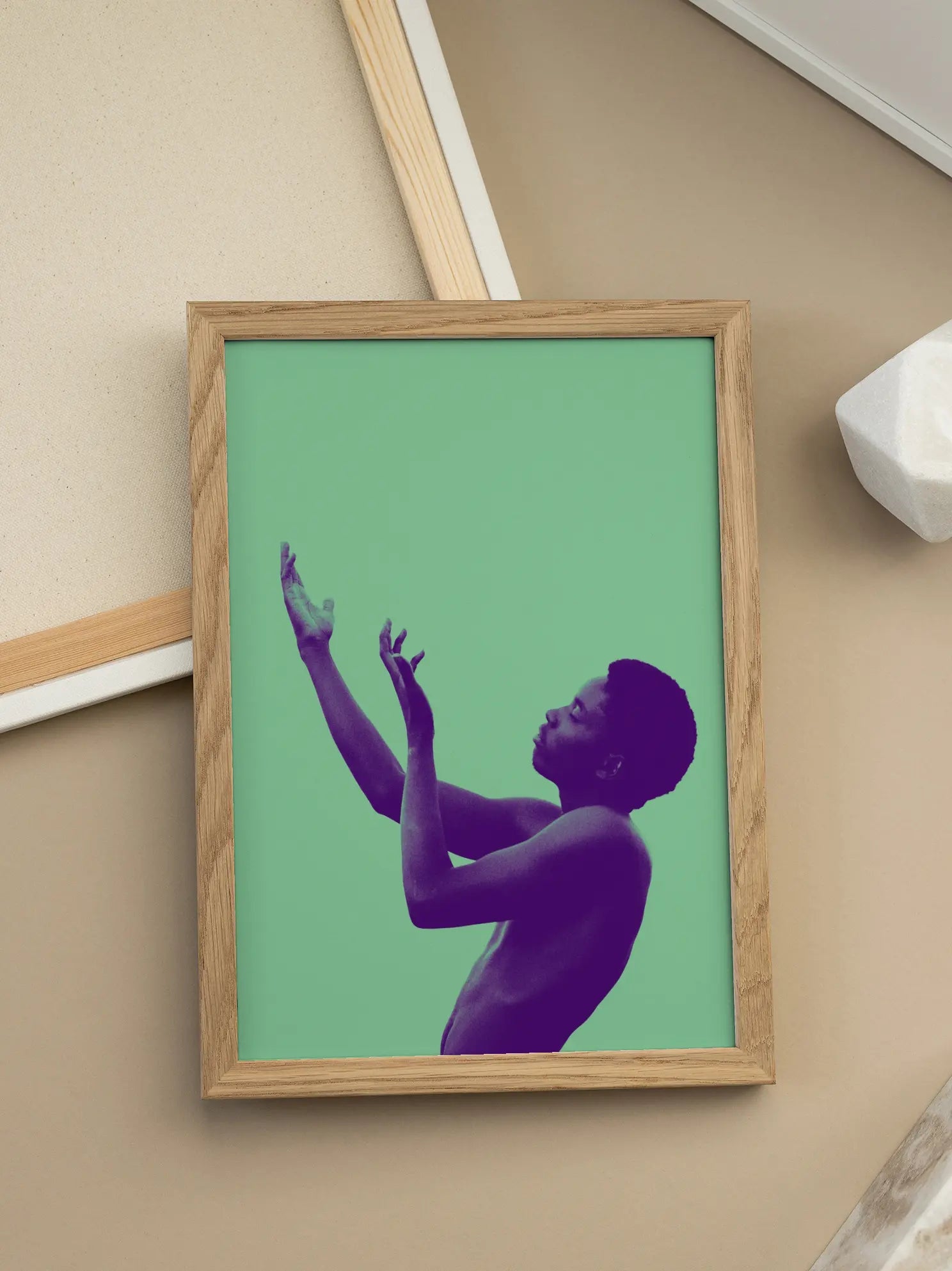 Purple Dancer Poster
