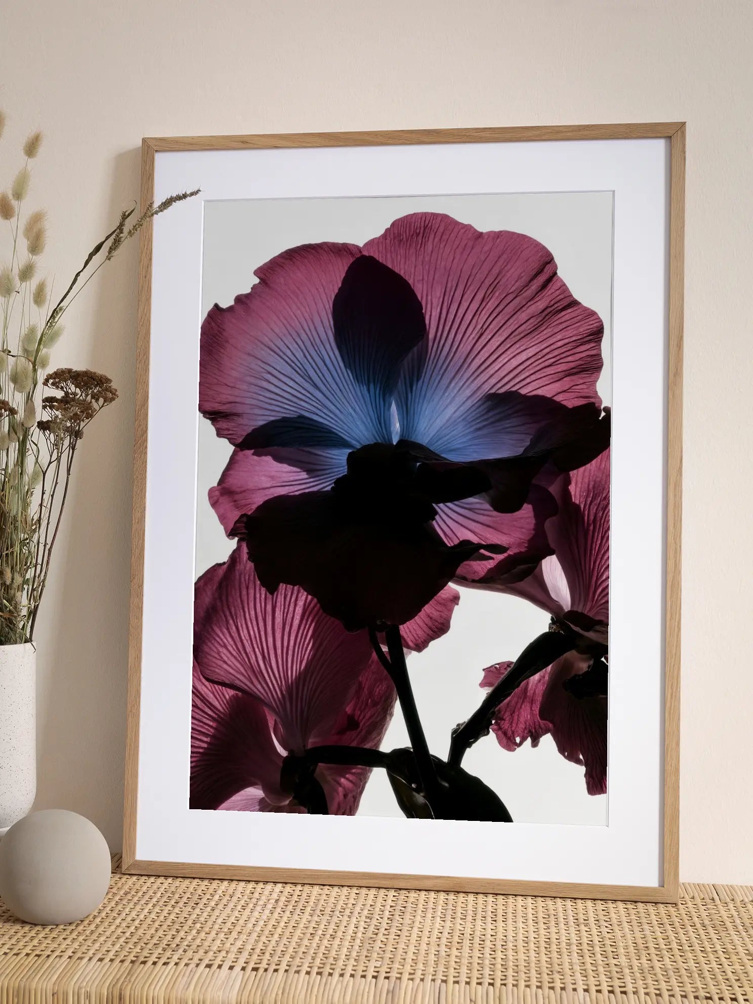 Purple Flower Poster