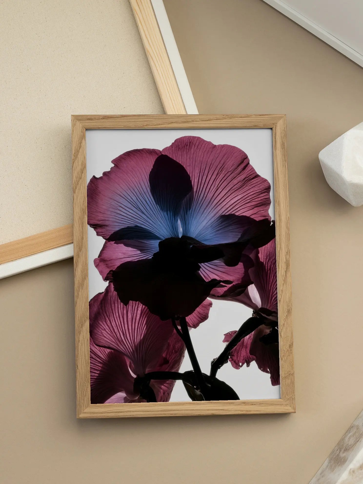 Purple Flower Poster