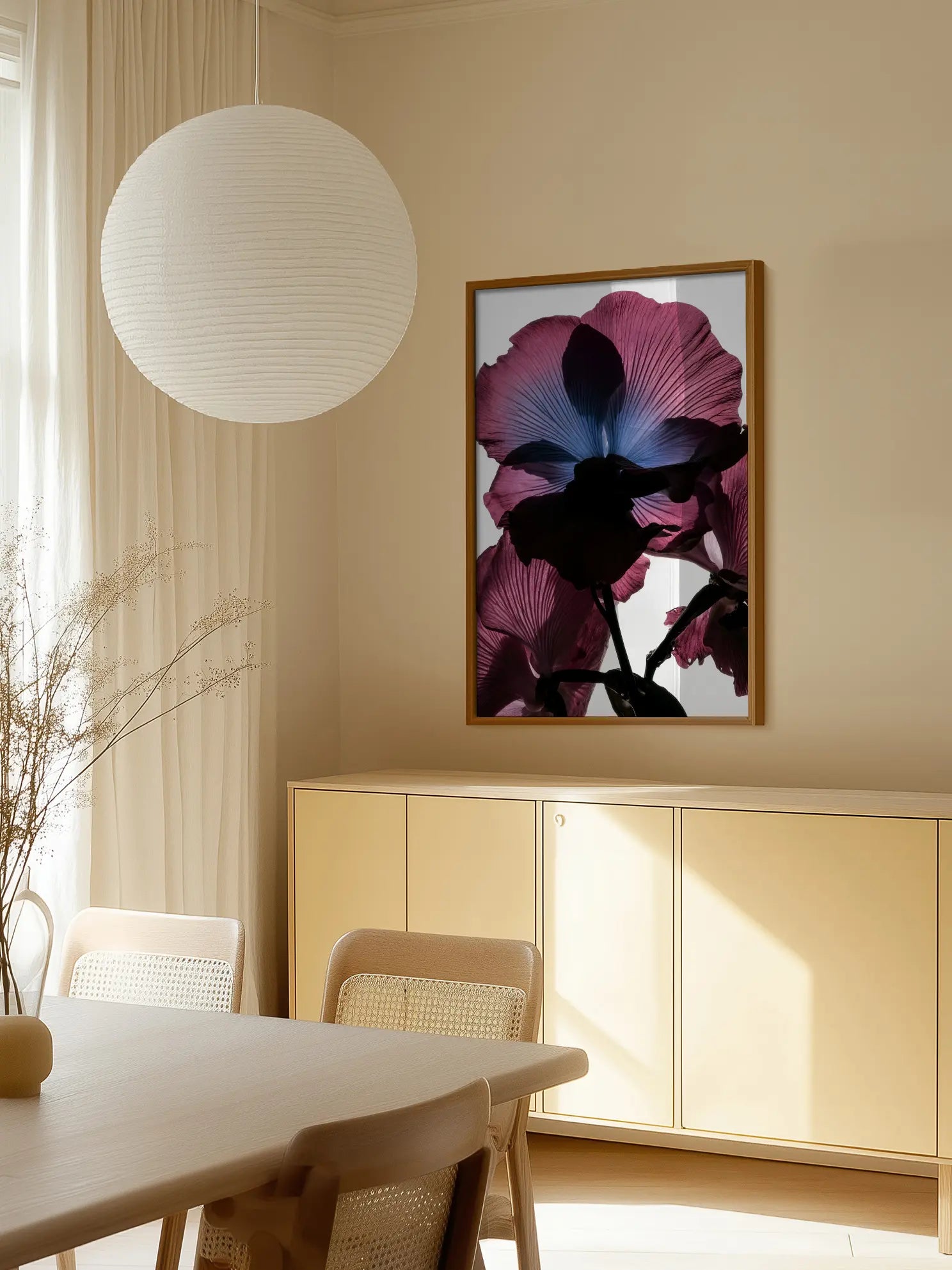Purple Flower Poster