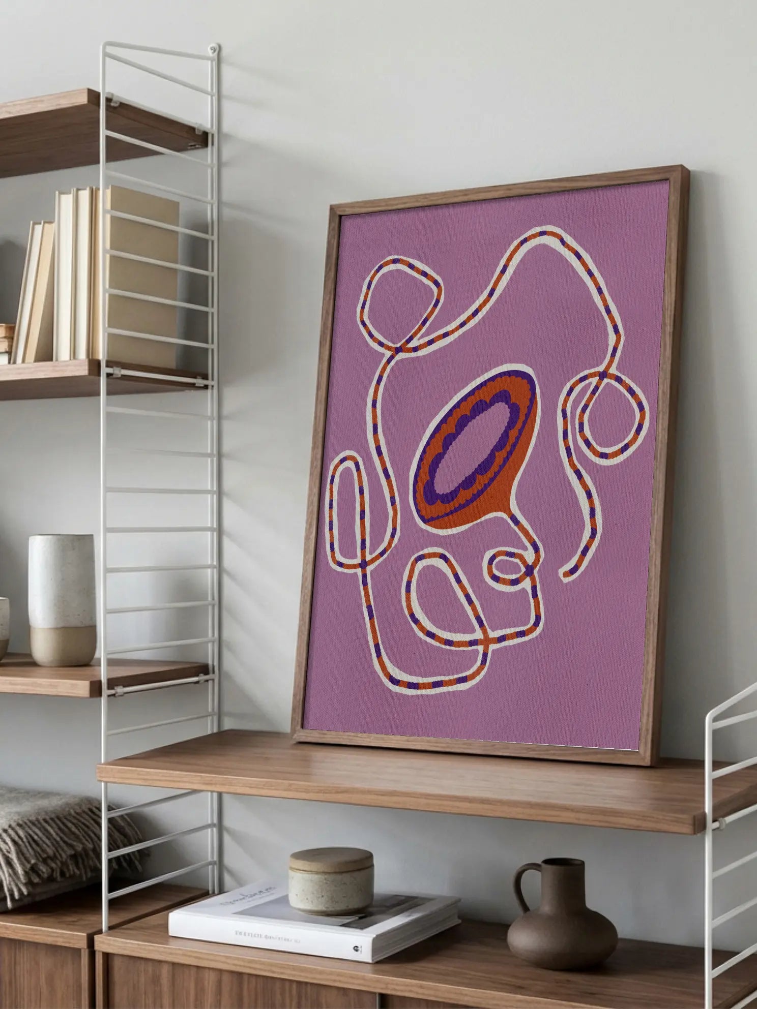 Purple Loop Poster