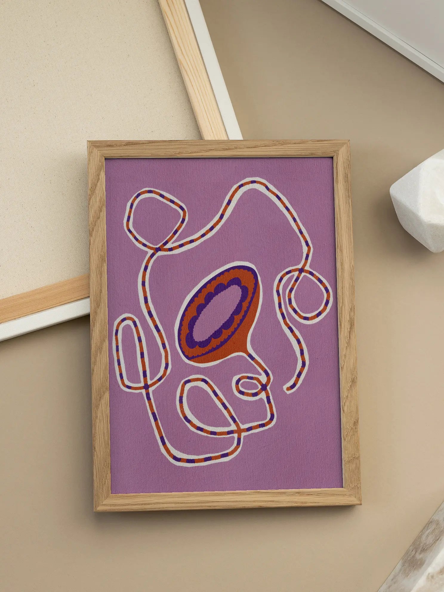 Purple Loop Poster