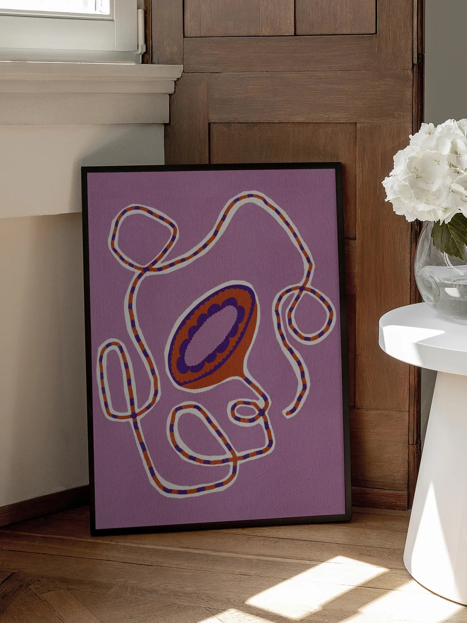 Purple Loop Poster
