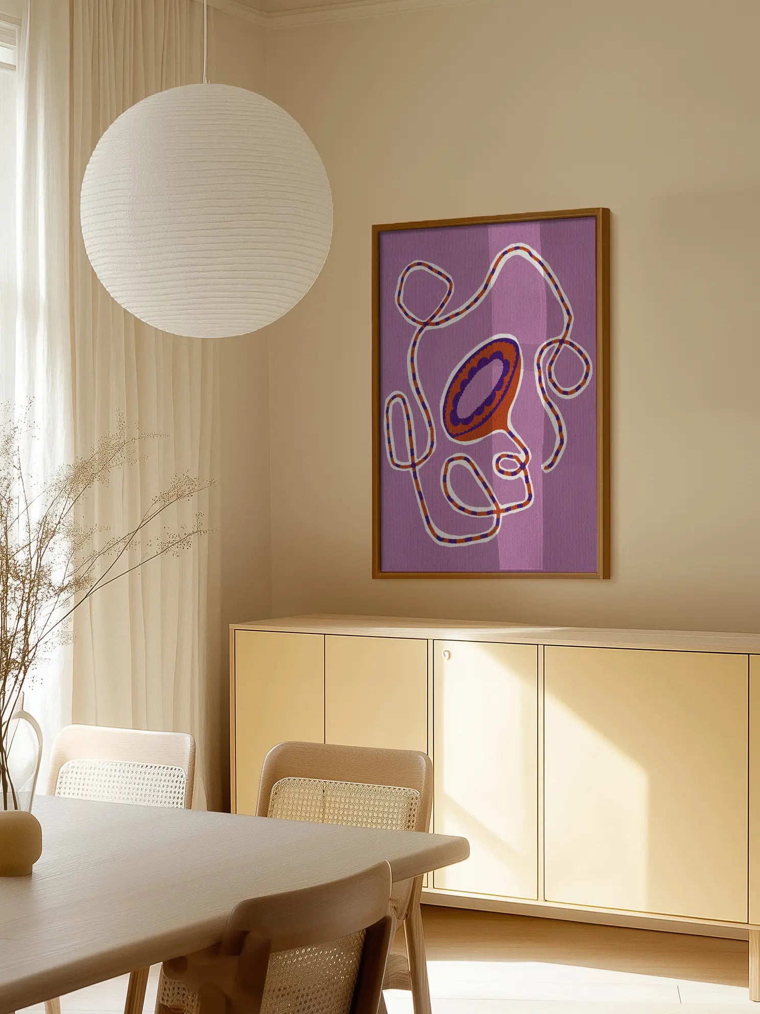 Purple Loop Poster