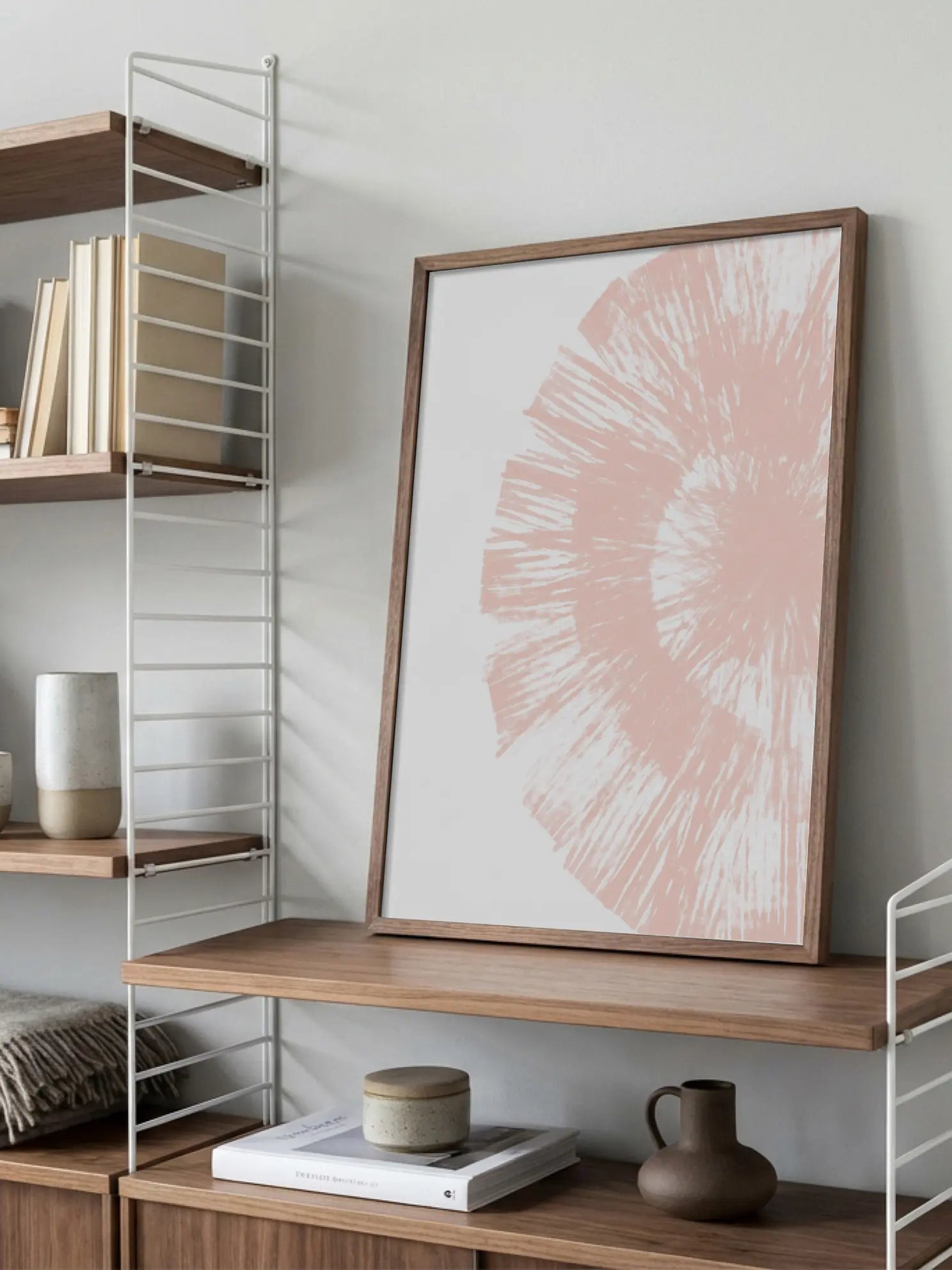 Radial Burst No1 Poster