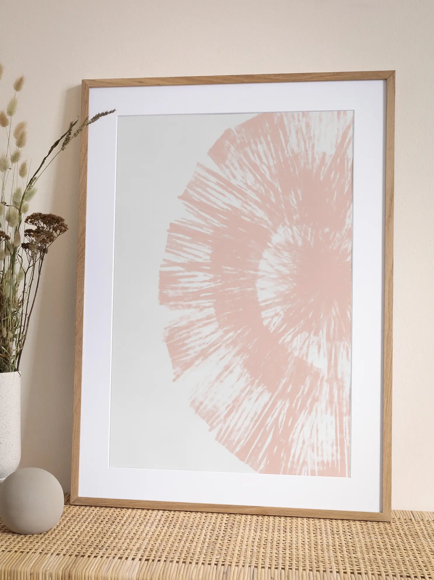 Radial Burst No1 Poster