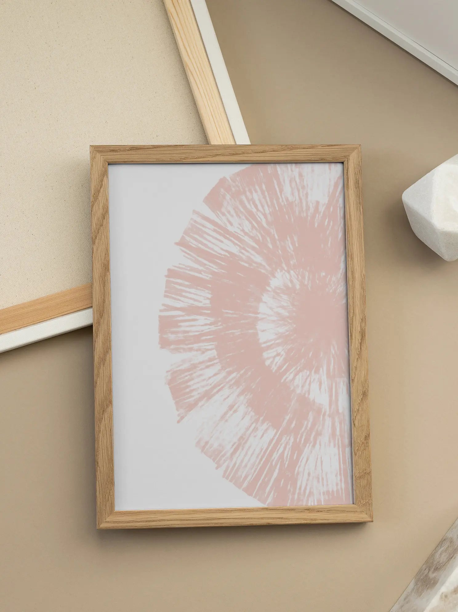 Radial Burst No1 Poster
