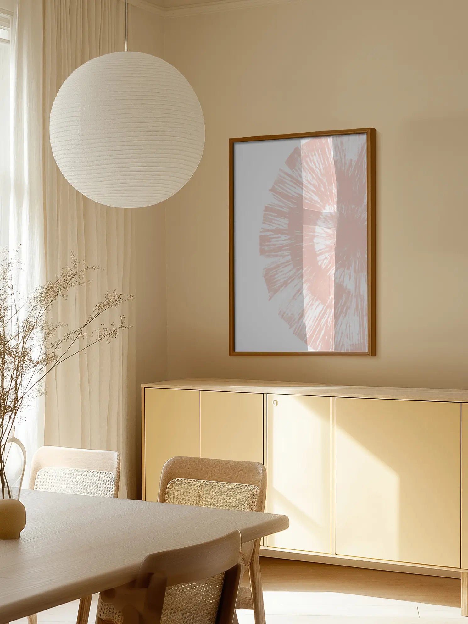 Radial Burst No1 Poster