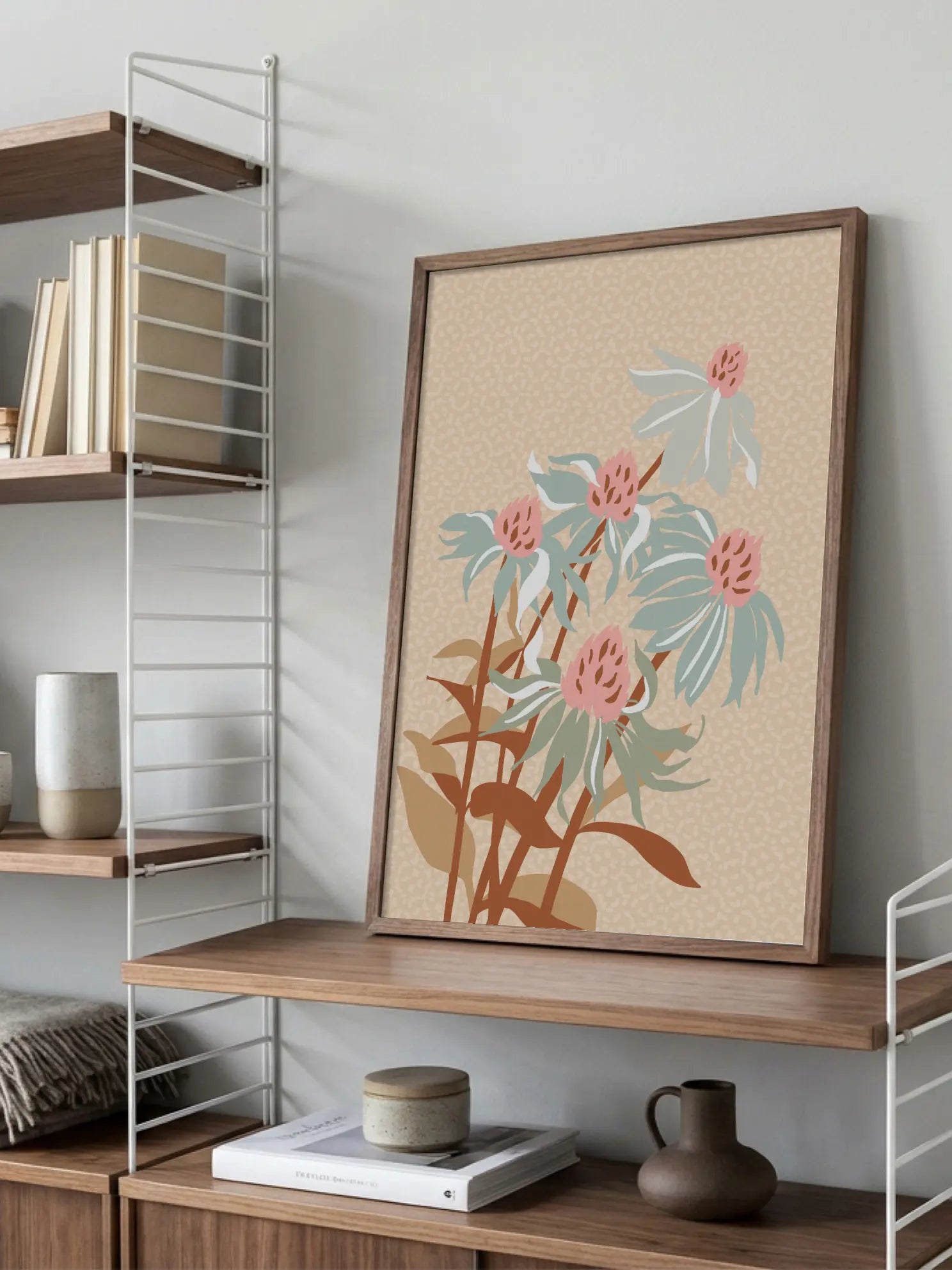 Radiant Florals Poster