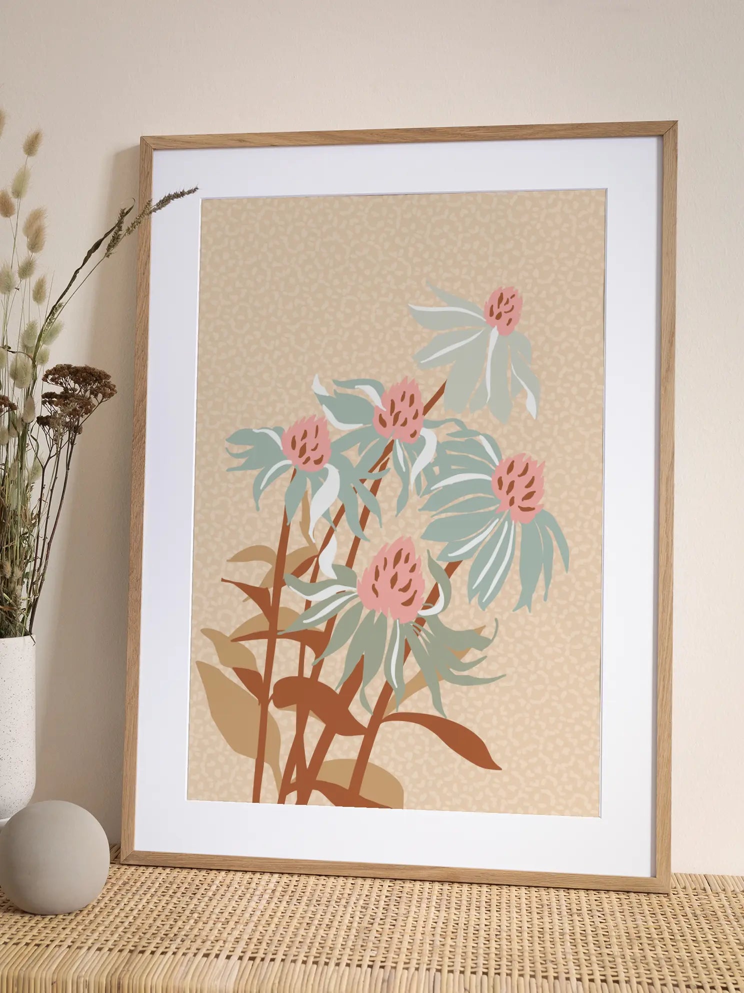 Radiant Florals Poster