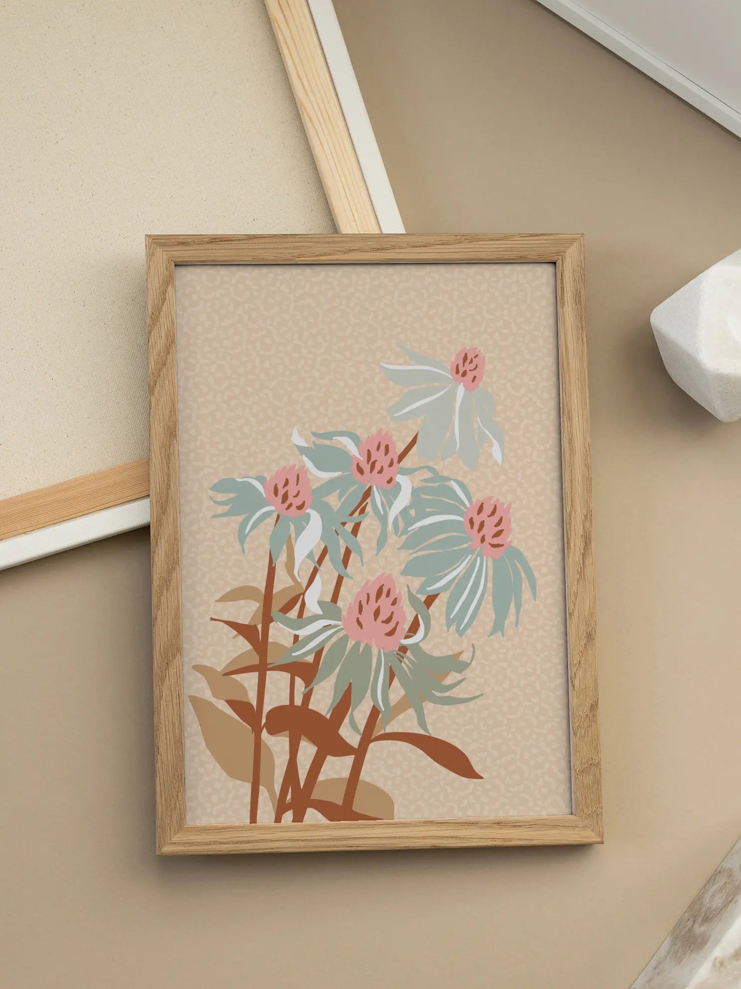 Radiant Florals Poster
