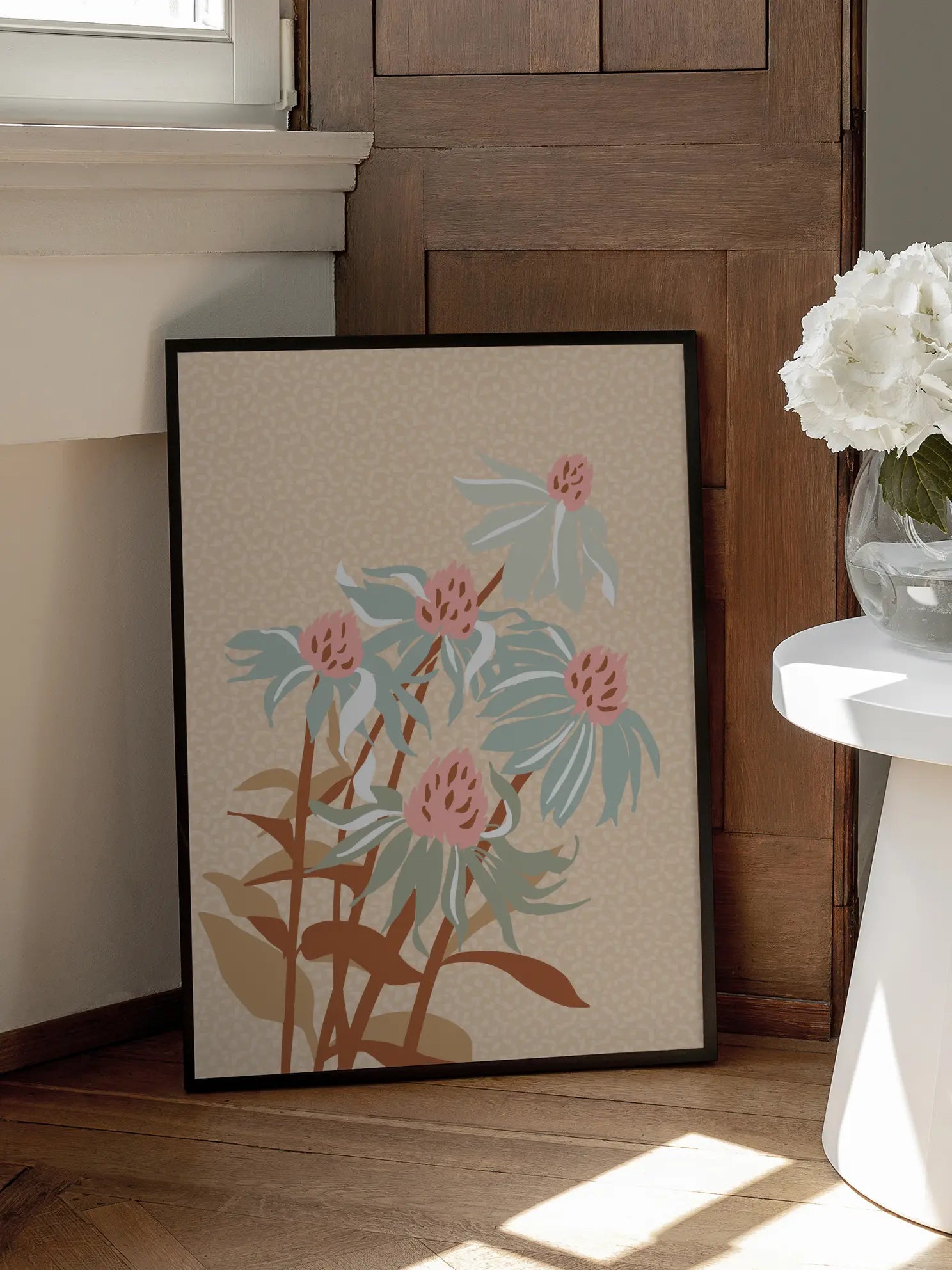 Radiant Florals Poster