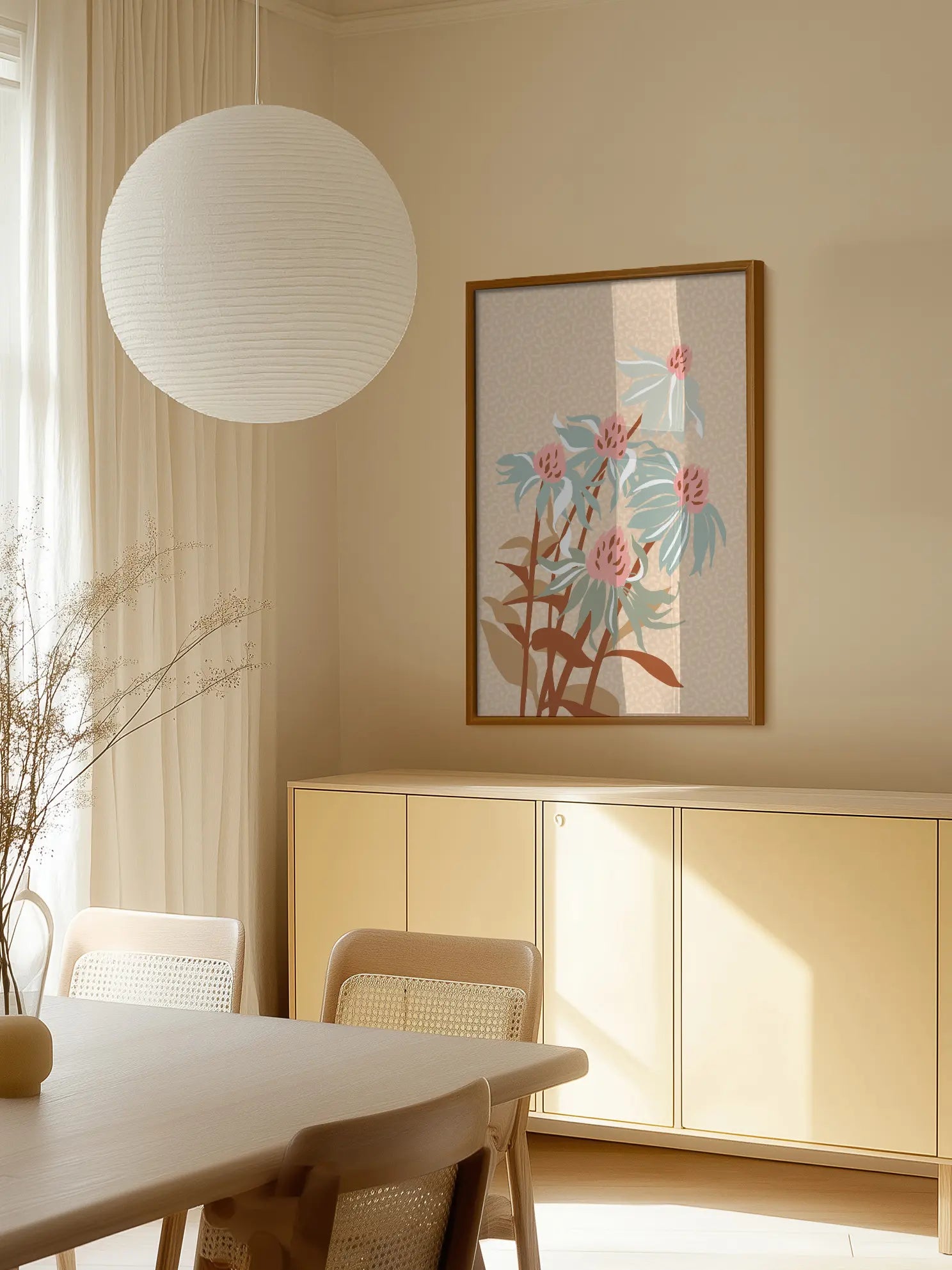 Radiant Florals Poster