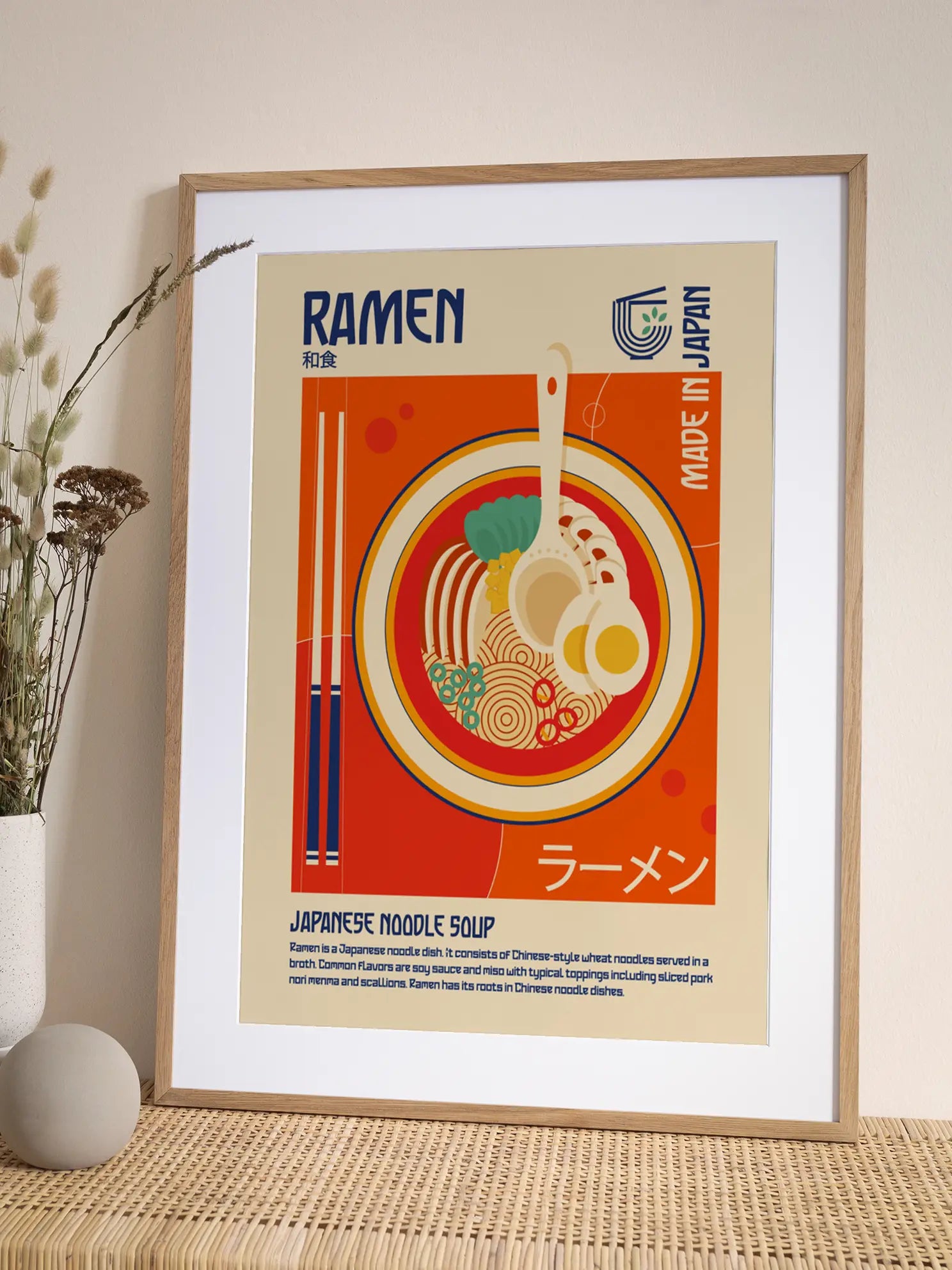 Ramen — Japanese Noodle Soup Poster