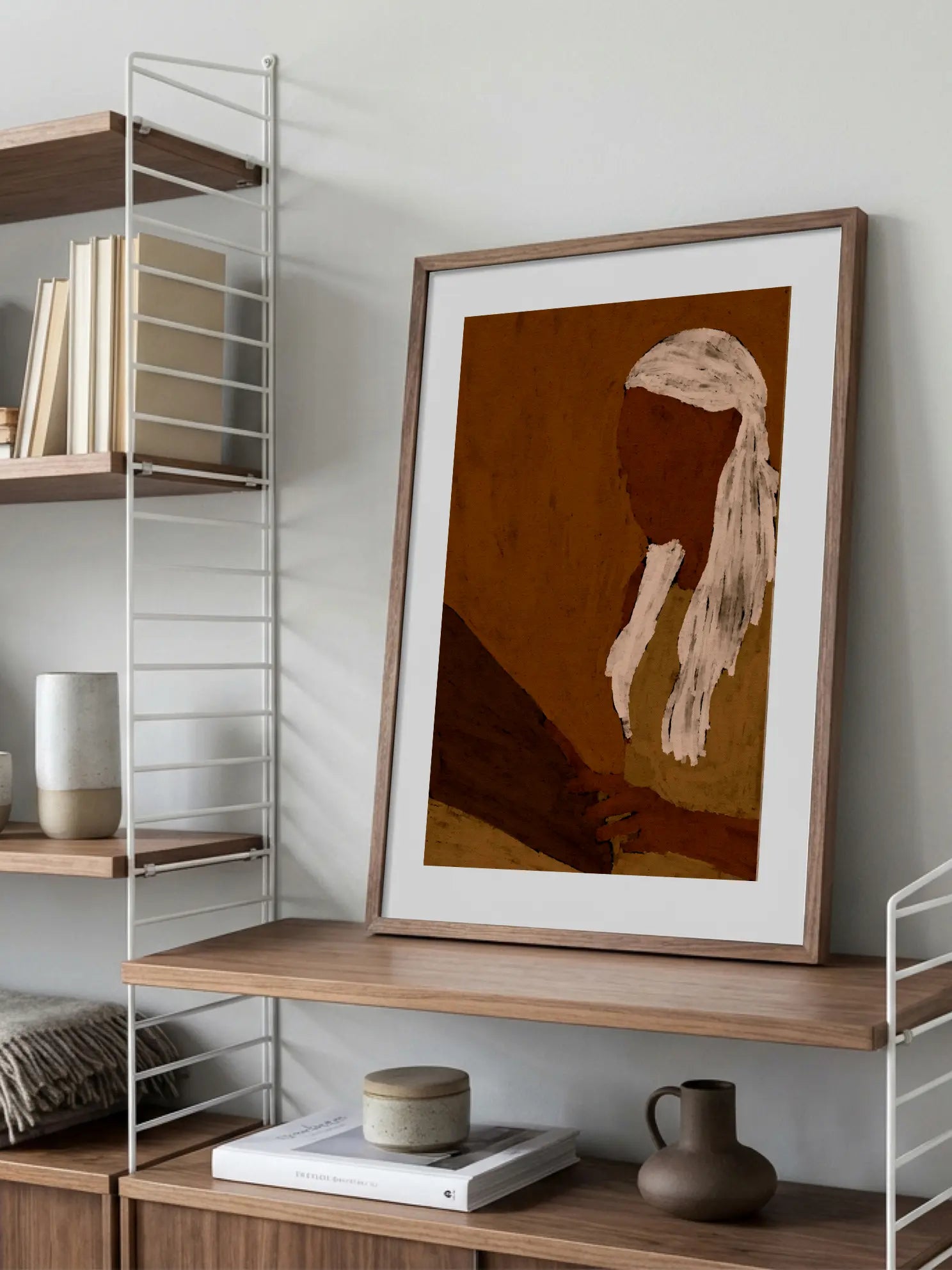 Reading Woman Poster