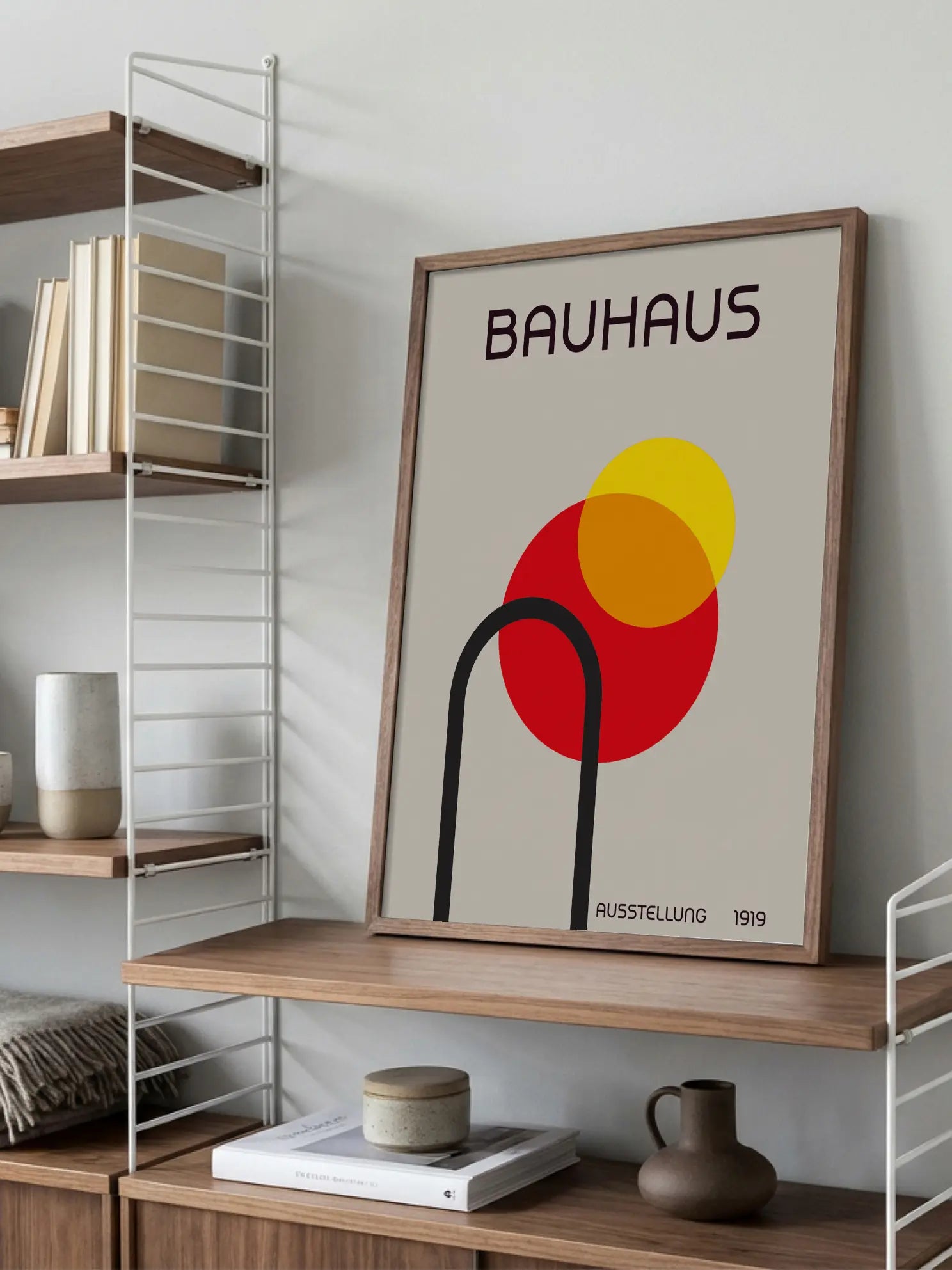 Red — Bauhaus 1919 Poster