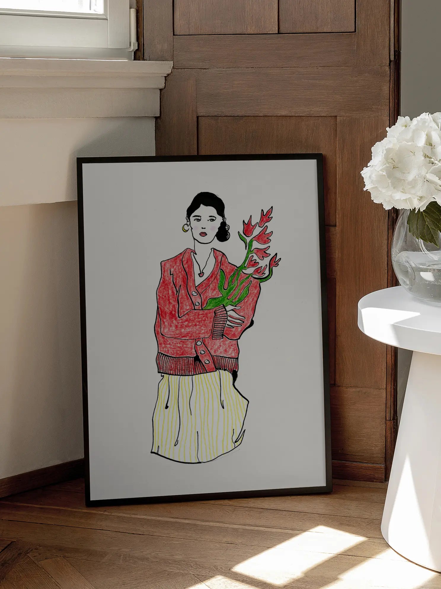 Red Blazer Poster