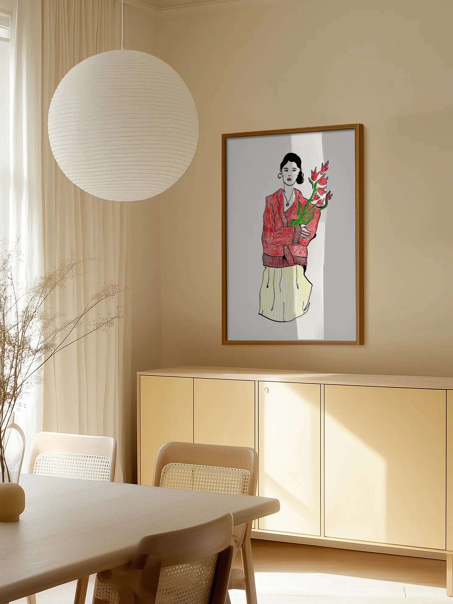 Red Blazer Poster