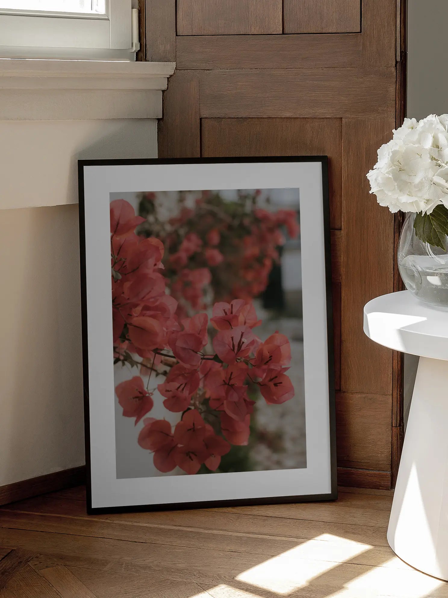 Red Bougainvillea Poster