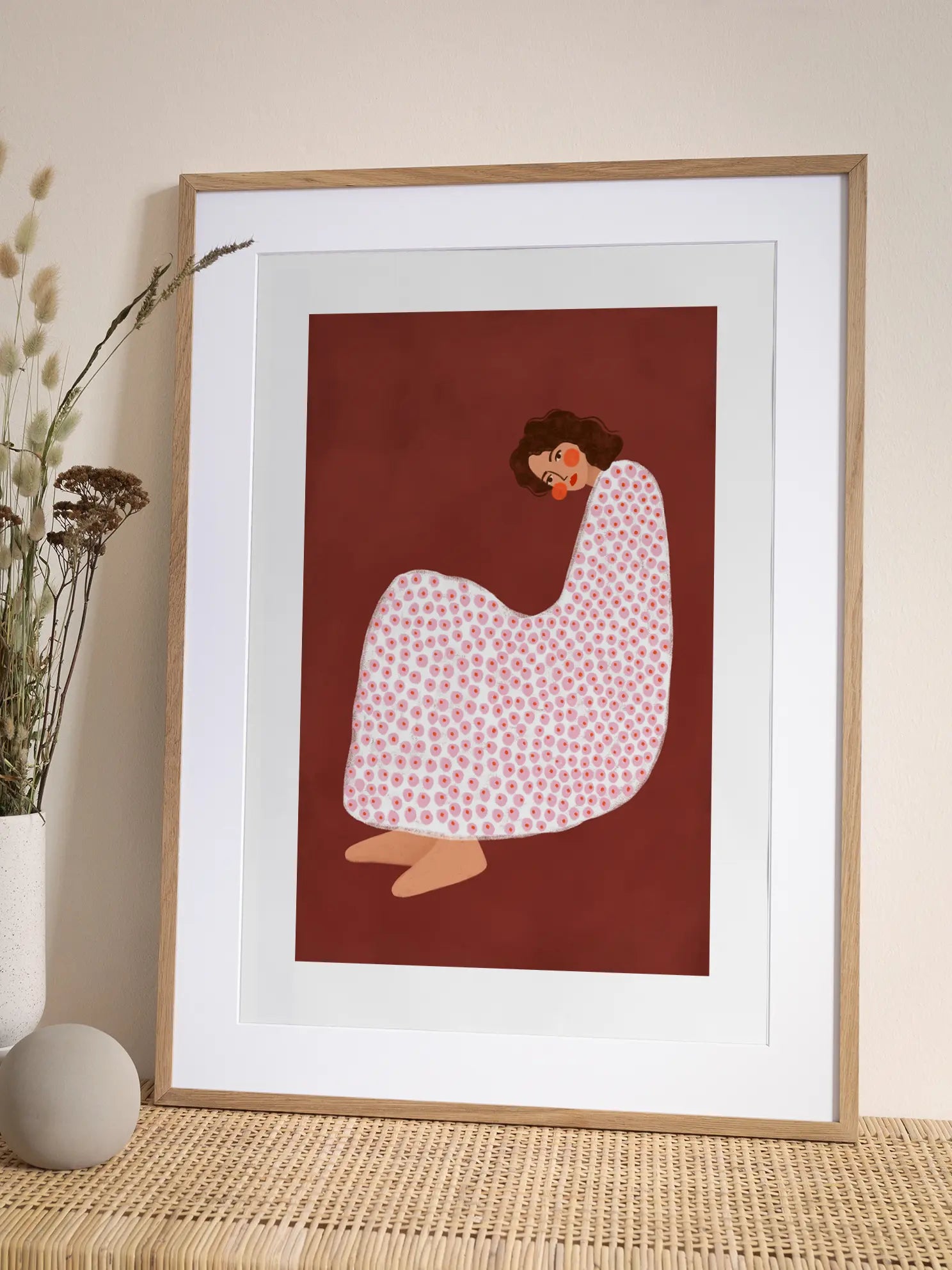 Red Dots Poster