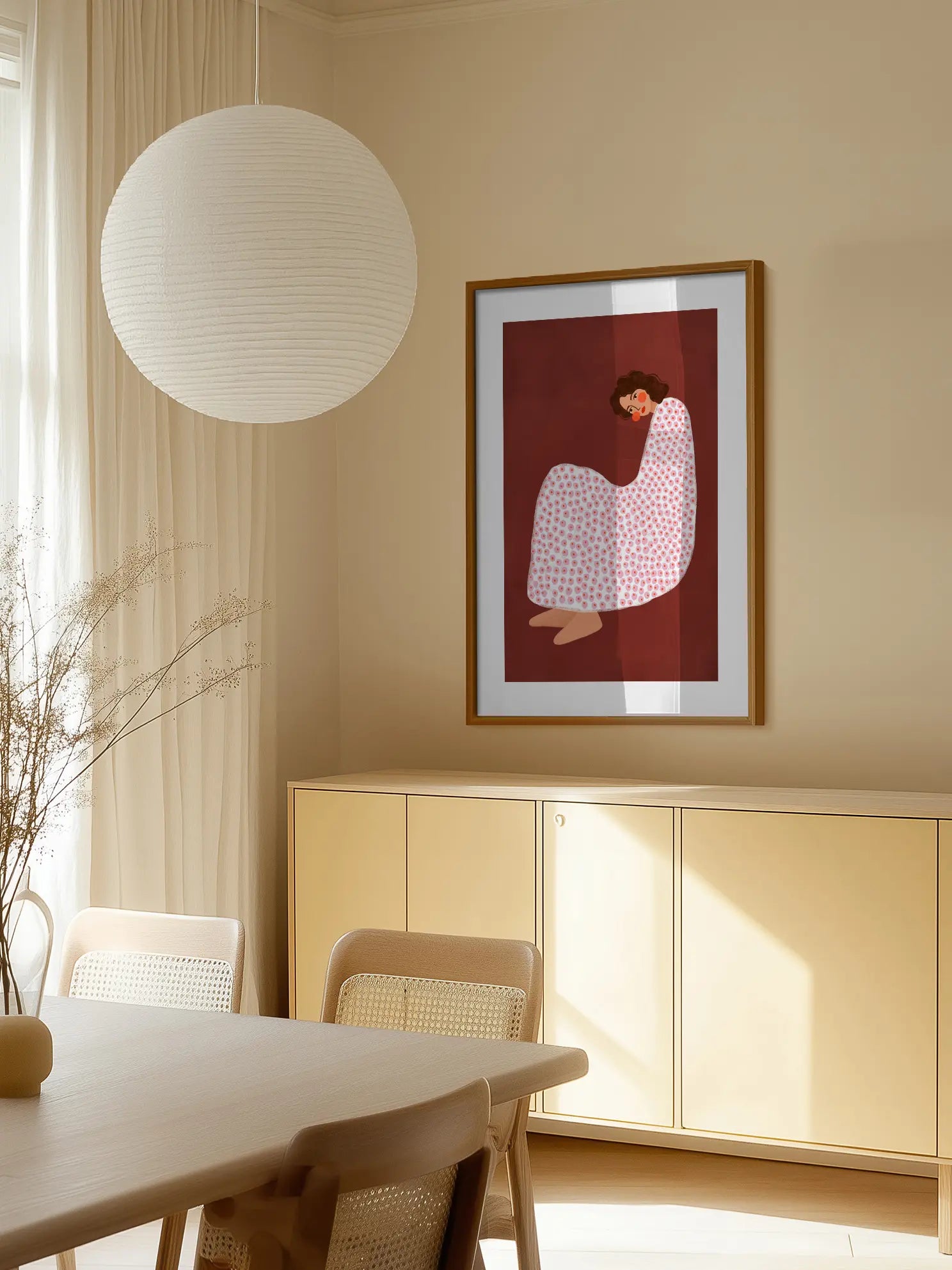 Red Dots Poster