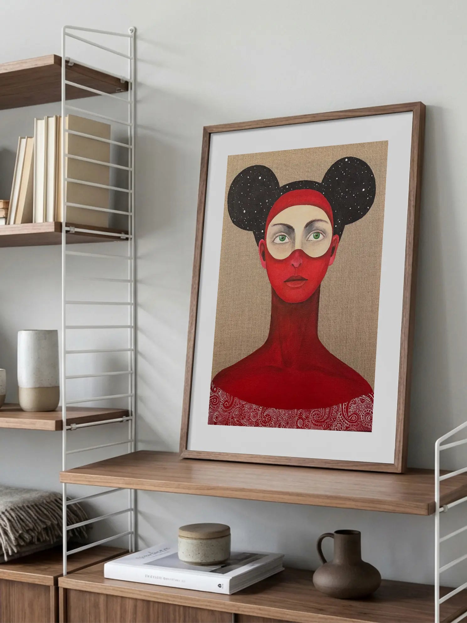 Red Dress Poster