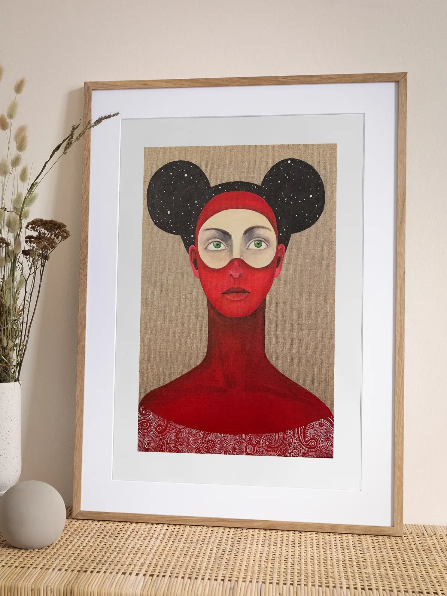 Red Dress Poster