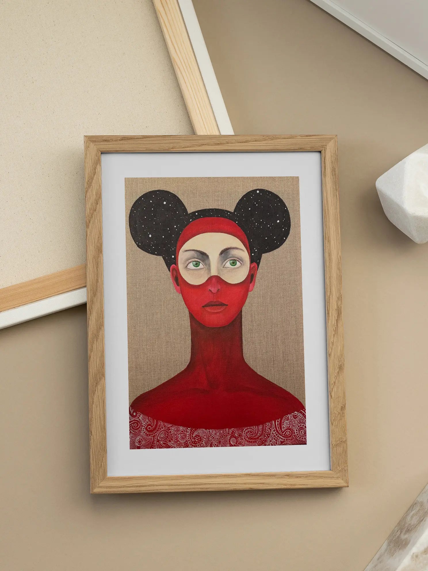 Red Dress Poster
