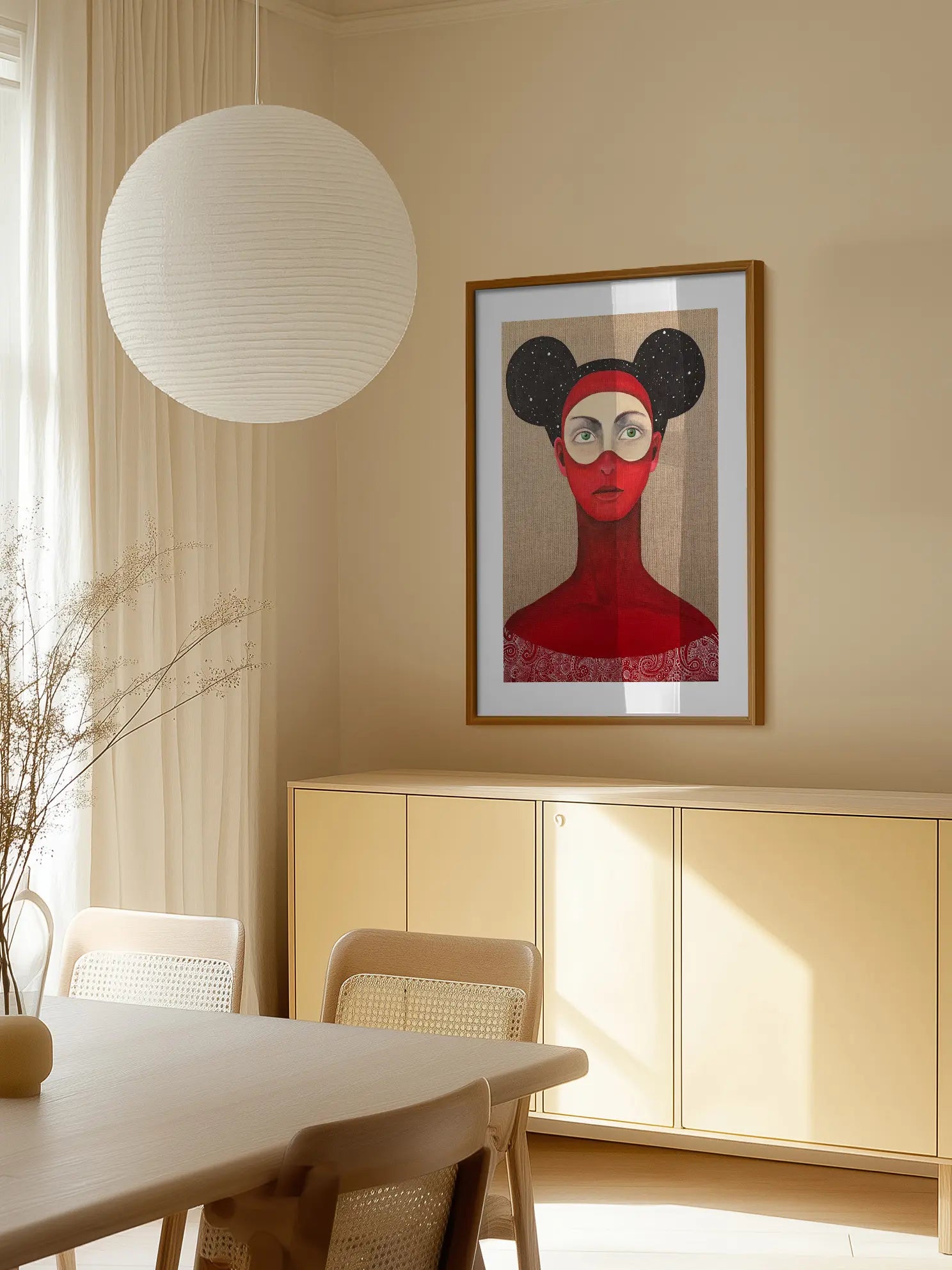 Red Dress Poster