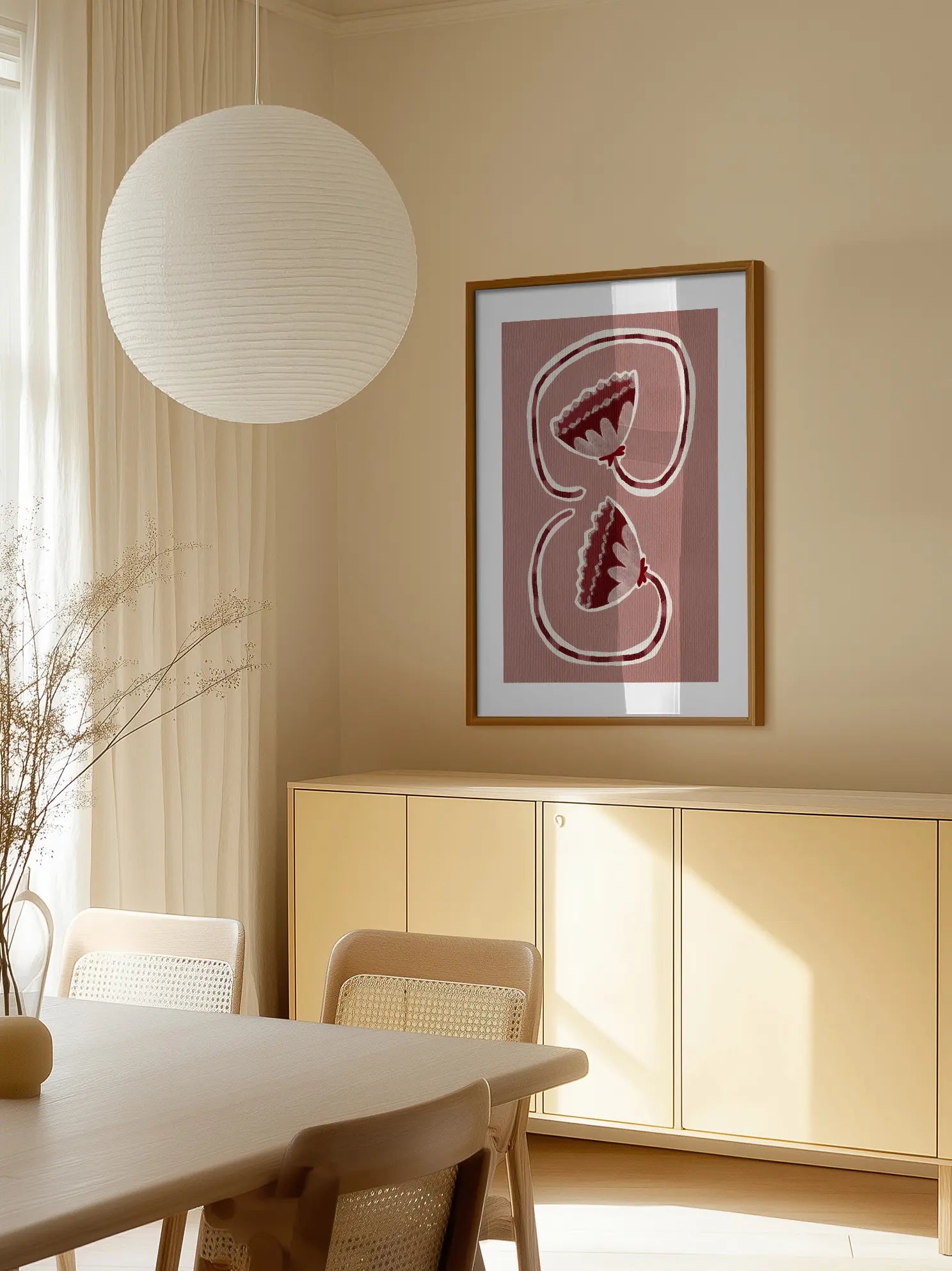 Red Flowers Poster