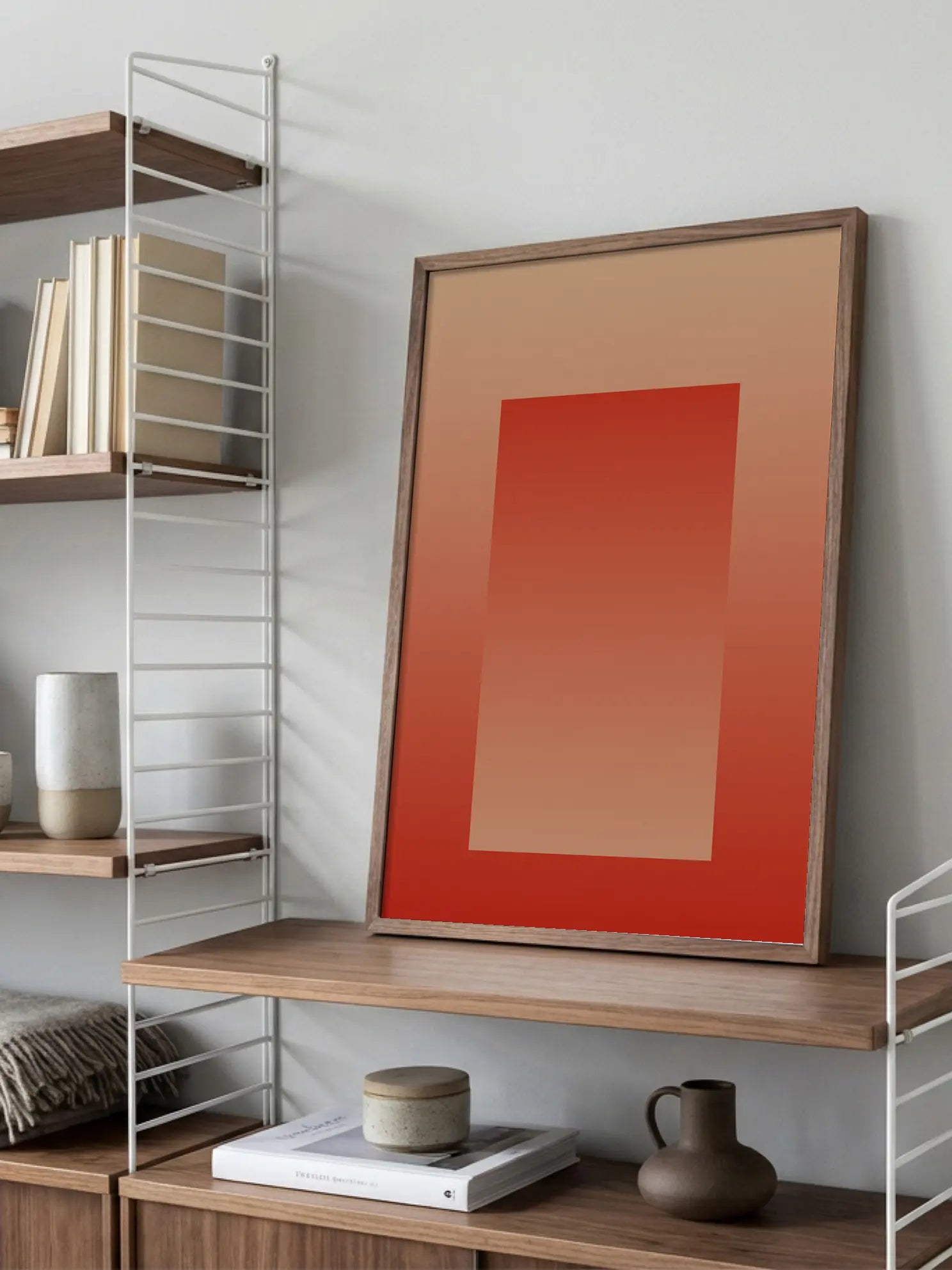 Red Gradient 02 Poster