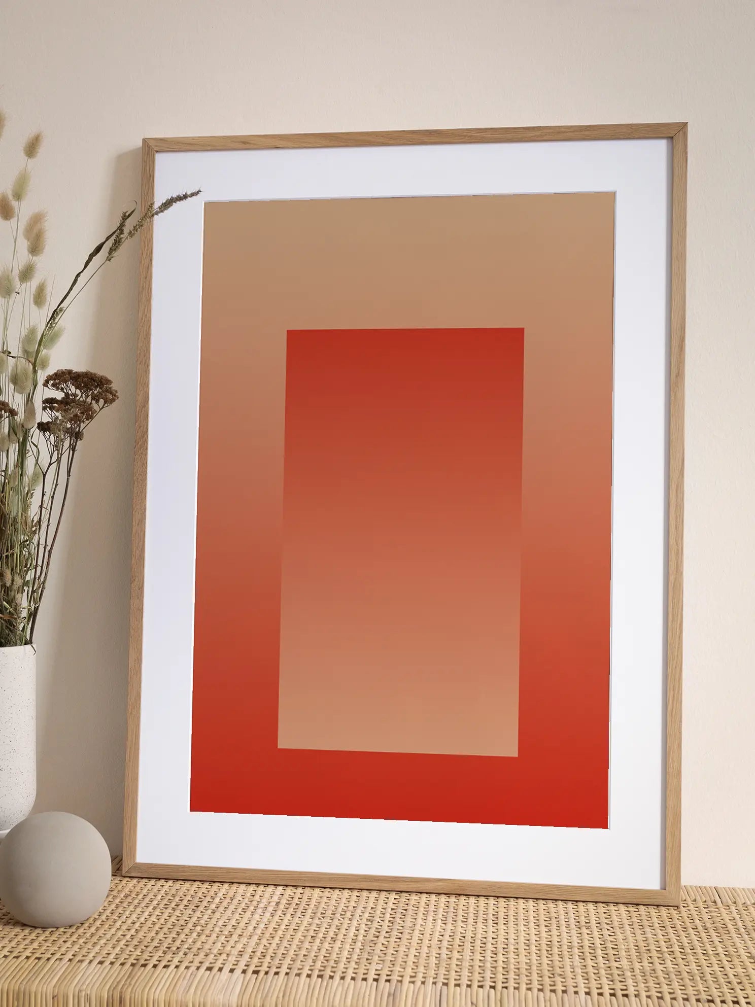 Red Gradient 02 Poster