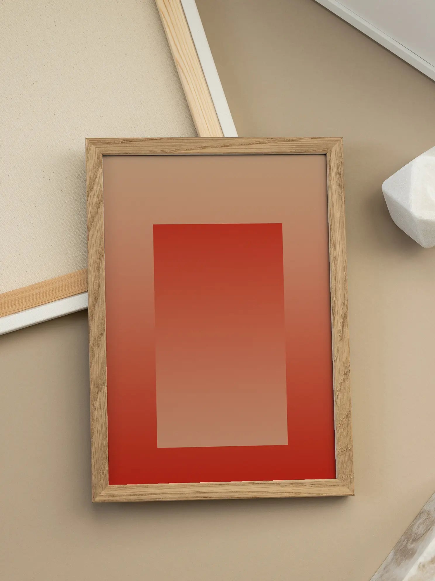 Red Gradient 02 Poster