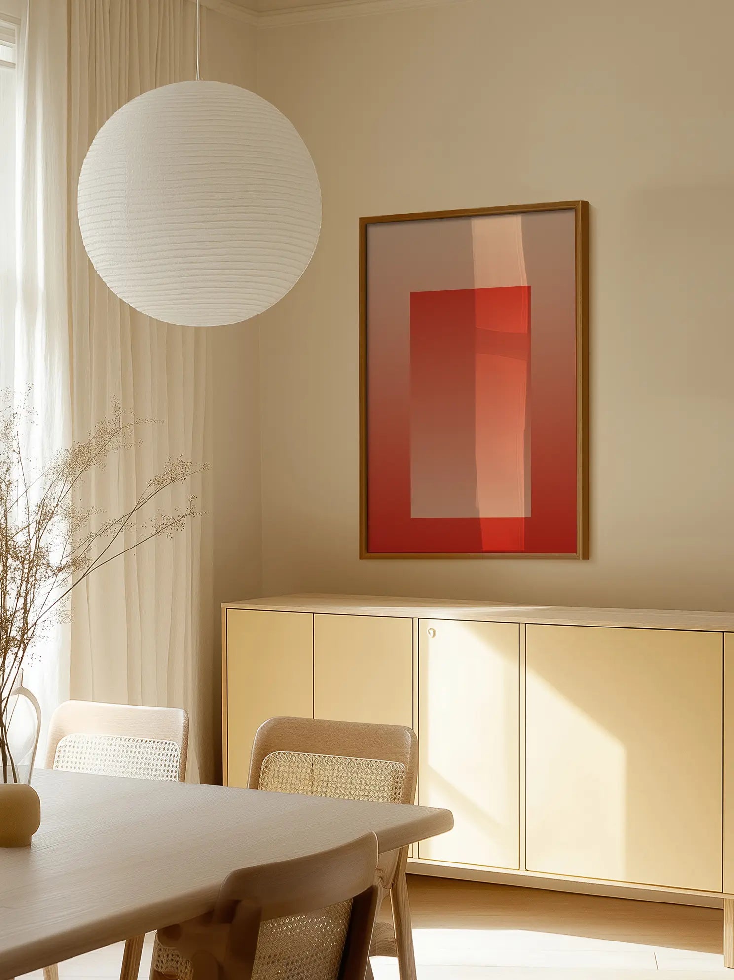Red Gradient 02 Poster