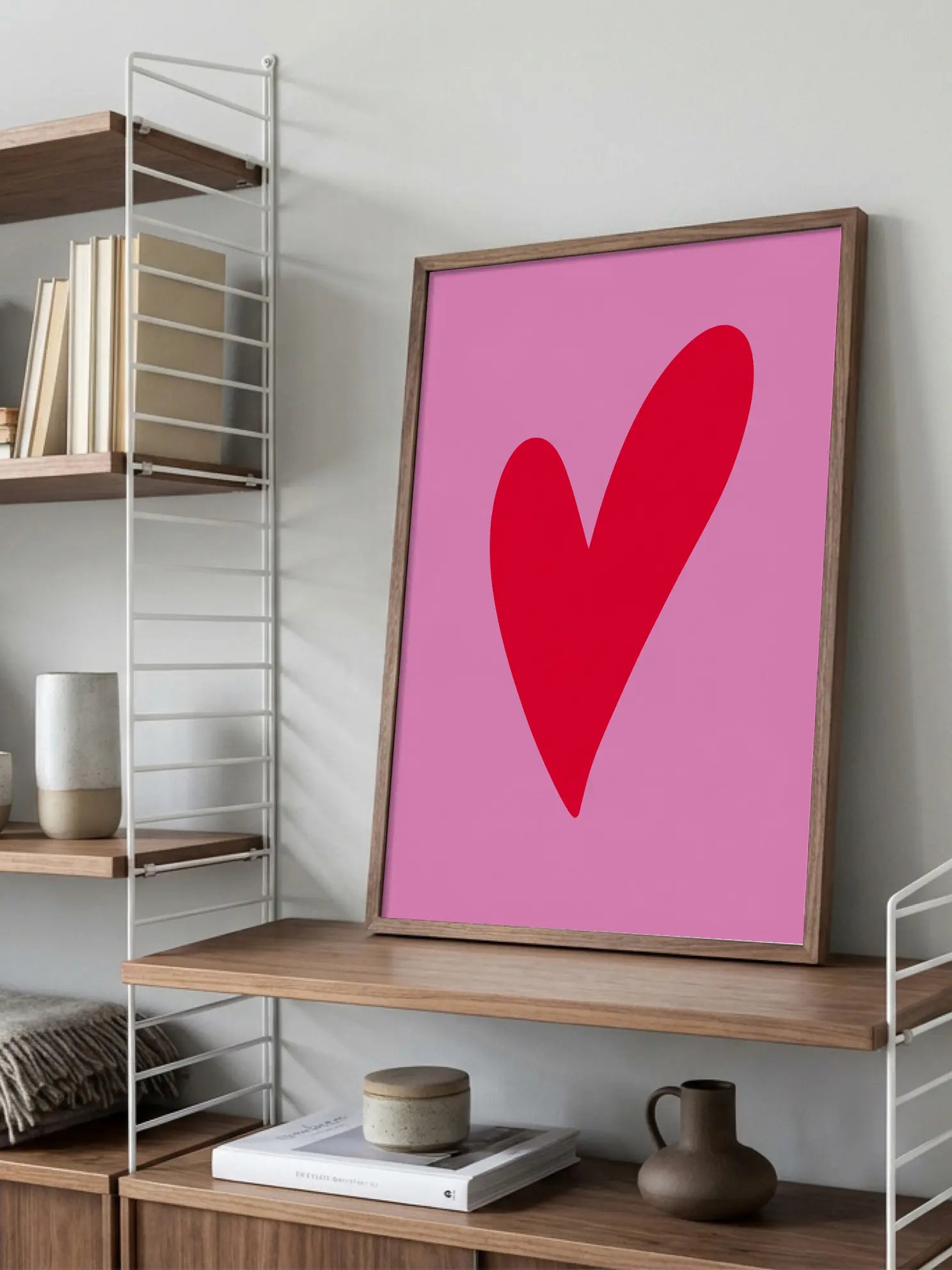 Red Heart Poster