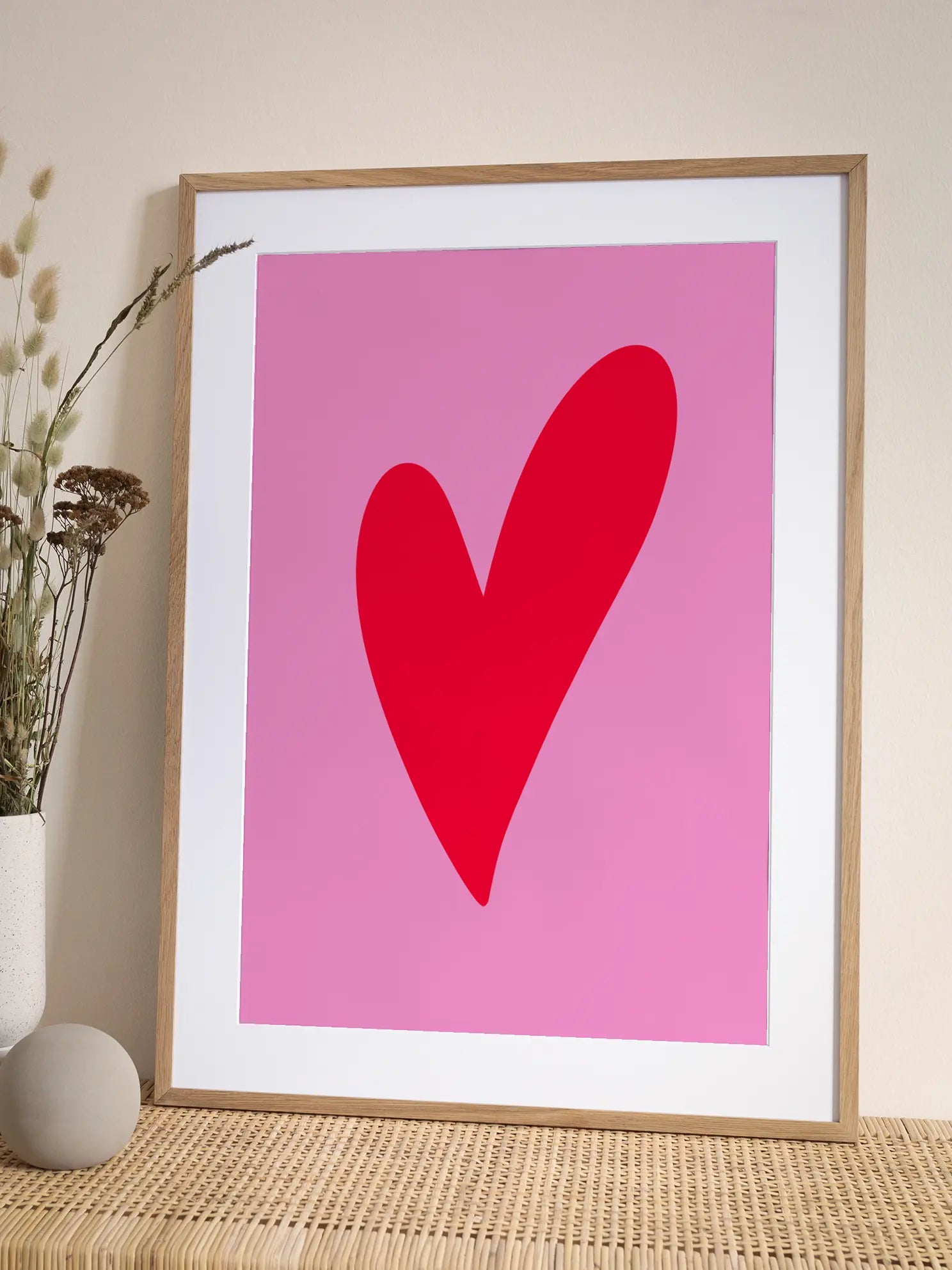 Red Heart Poster