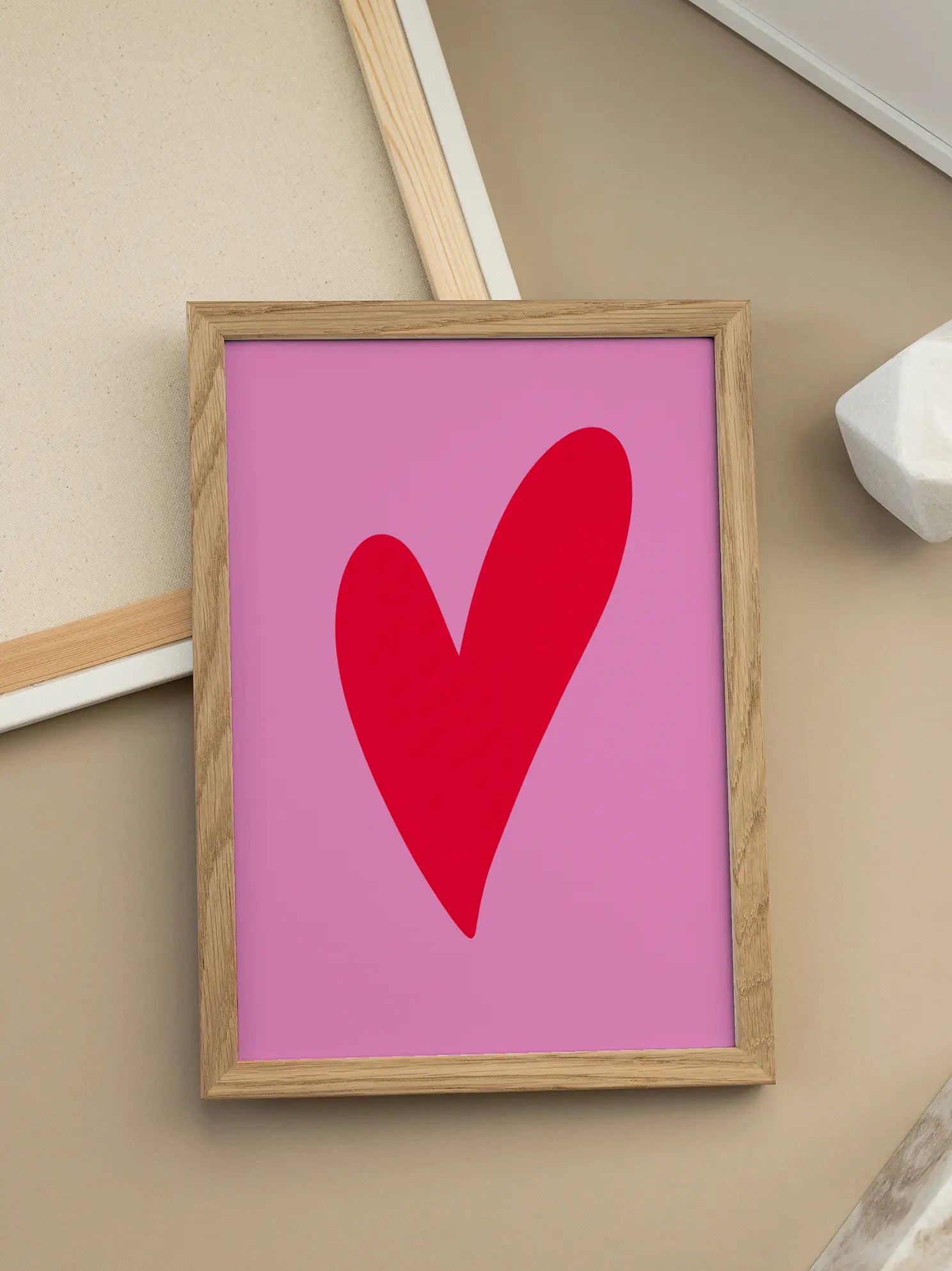 Red Heart Poster