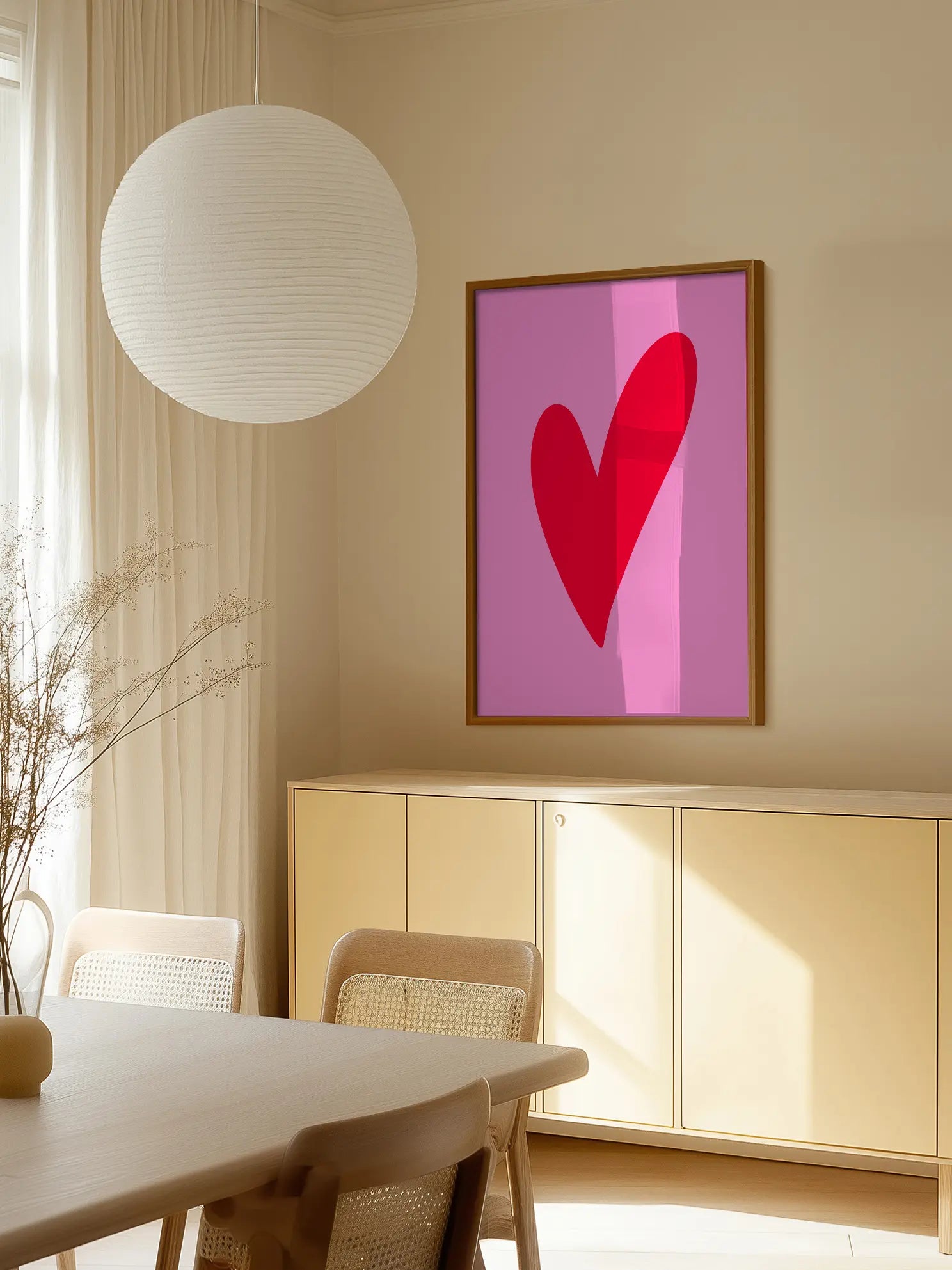 Red Heart Poster