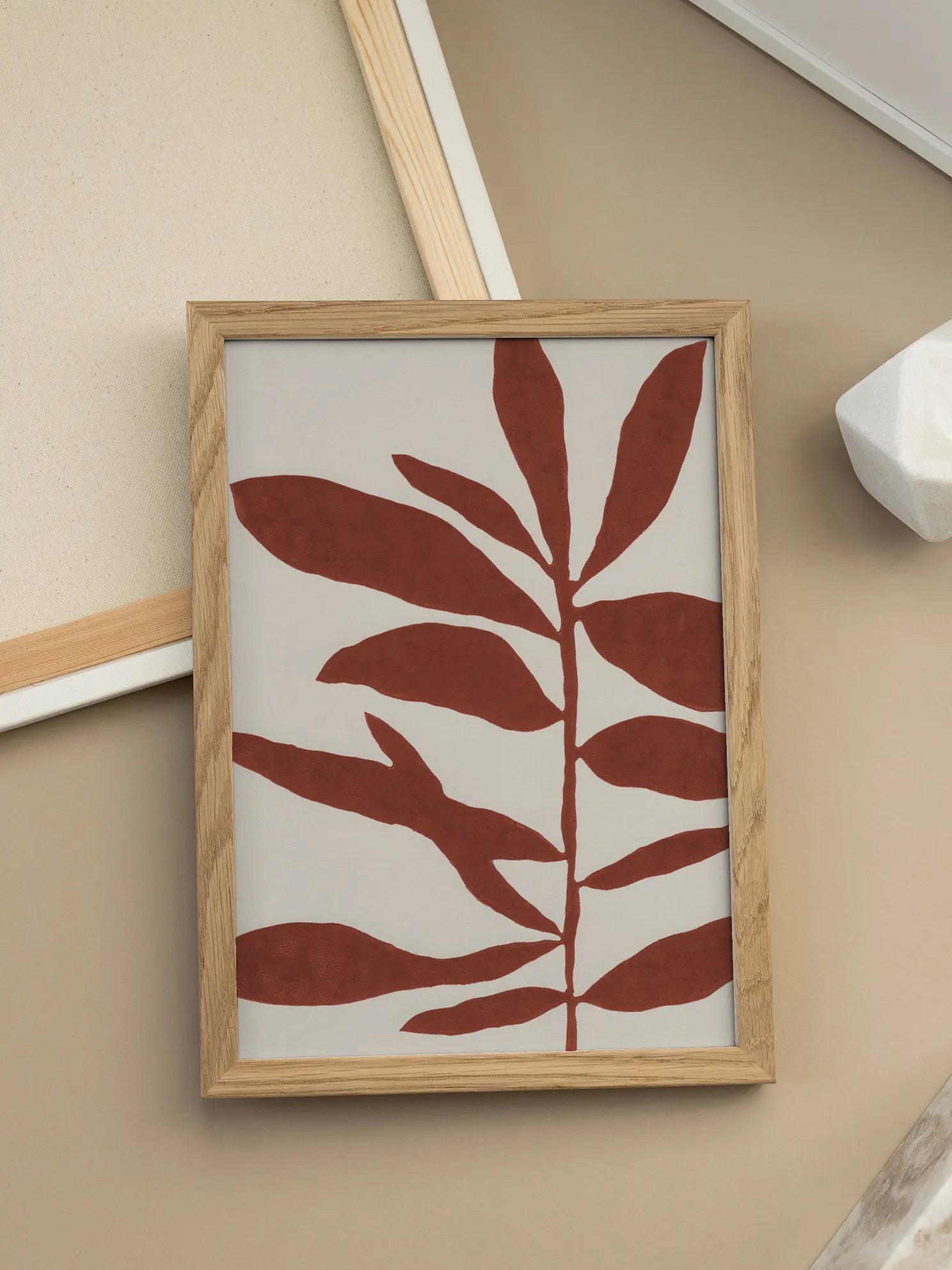 Red Leaves Poster