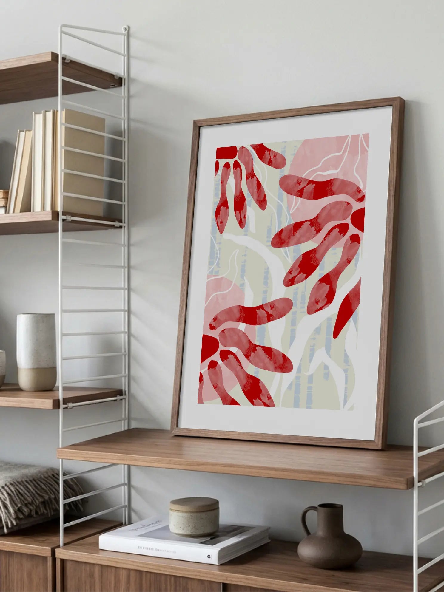 Red Petals Poster