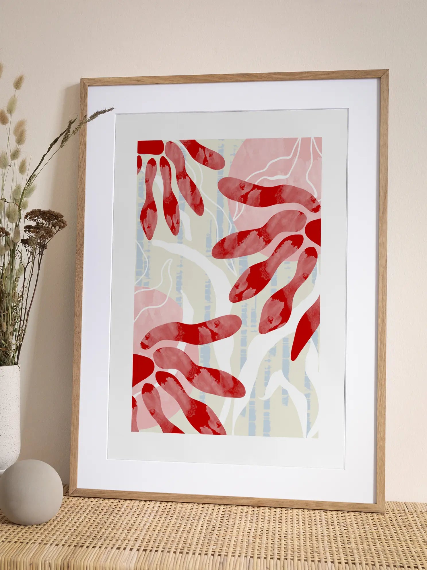 Red Petals Poster