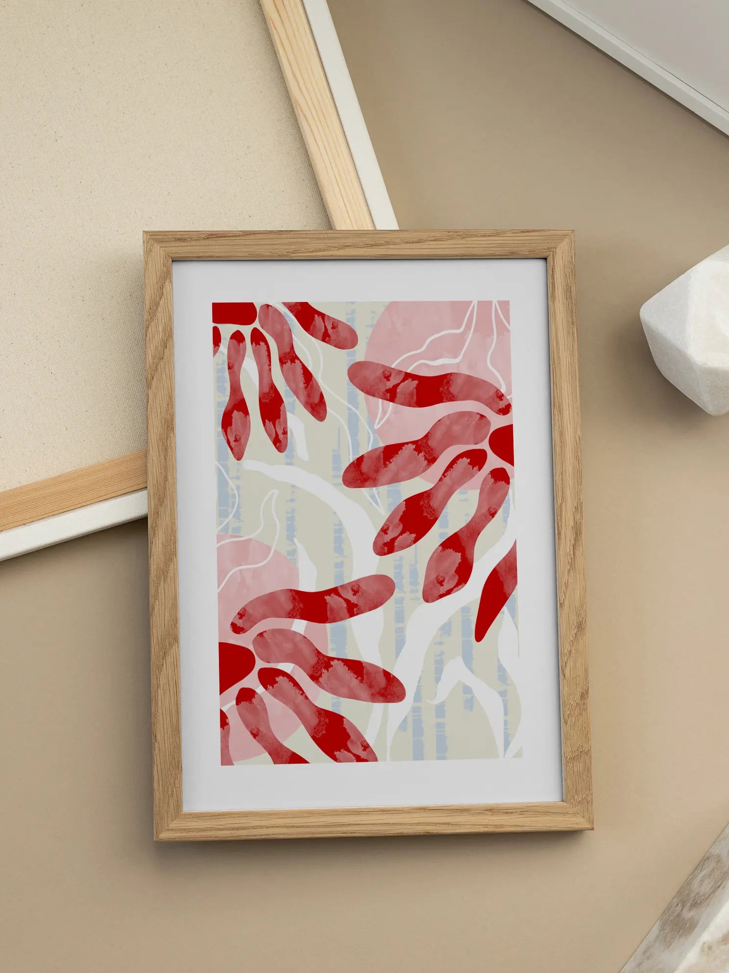 Red Petals Poster